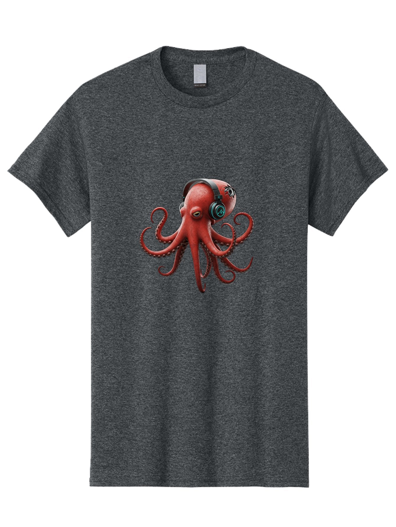 Octopus-Dj Men'S Graphic Tee, 100% Cotton, Comfortable Casual Summer Wear, Machine Washable, Vintage Camera, Old Camera, Antique Camera, Black Camera, Classic Photography, Photography Equipment, Nostalgic Device, Film Camera, Camera Art Bak989 8