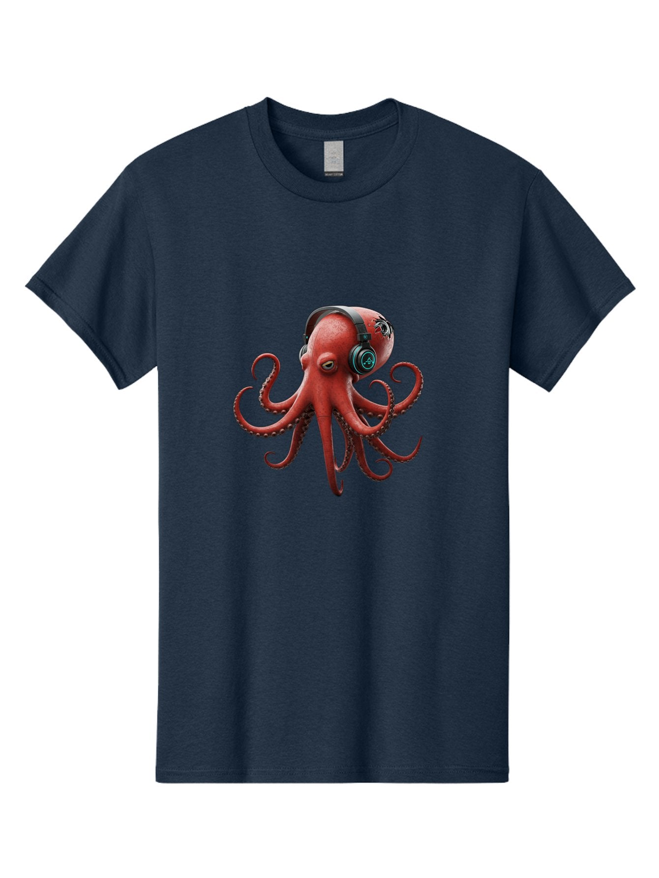 Octopus-Dj Men'S Graphic Tee, 100% Cotton, Comfortable Casual Summer Wear, Machine Washable, Vintage Camera, Old Camera, Antique Camera, Black Camera, Classic Photography, Photography Equipment, Nostalgic Device, Film Camera, Camera Art Bak989 10