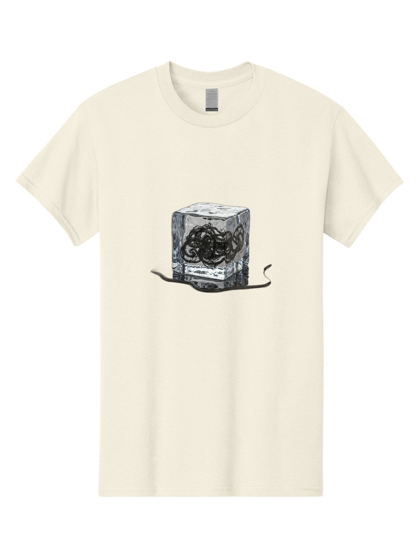 Octopus-In-Ice-Cube Men'S Graphic Tee, 100% Cotton, Comfortable Casual Summer Wear, Machine Washable, Vintage Camera, Old Camera, Antique Camera, Black Camera, Classic Photography, Photography Equipment, Nostalgic Device, Film Camera, Bak992 5