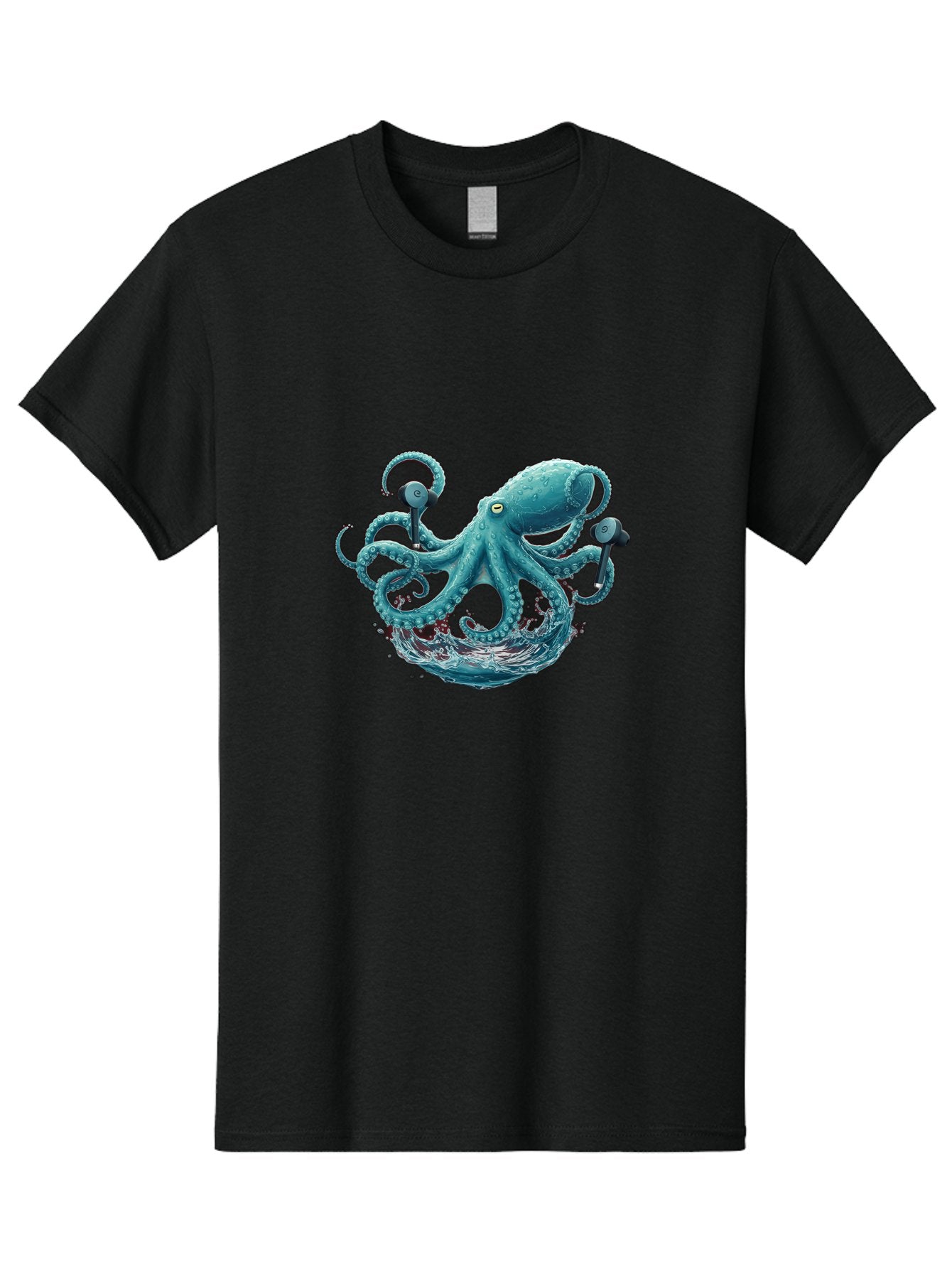 Octopus Men'S Graphic Tee, 100% Cotton, Comfortable Casual Summer Wear, Machine Washable, Vintage Camera, Old Camera, Antique Camera, Black Camera, Classic Photography, Photography Equipment, Nostalgic Device, Film Camera, Camera Art Bak993 11