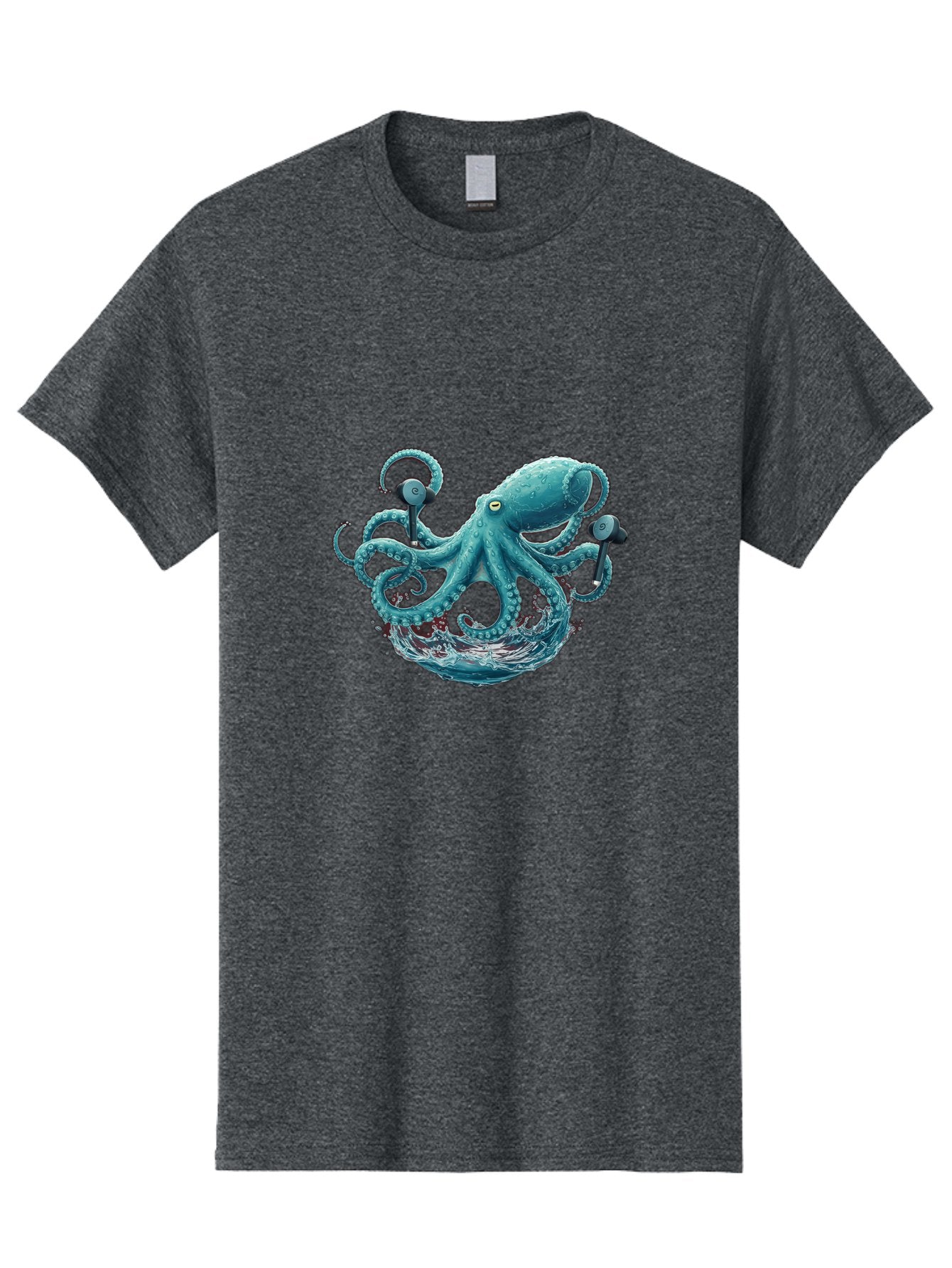 Octopus Men'S Graphic Tee, 100% Cotton, Comfortable Casual Summer Wear, Machine Washable, Vintage Camera, Old Camera, Antique Camera, Black Camera, Classic Photography, Photography Equipment, Nostalgic Device, Film Camera, Camera Art Bak993 7
