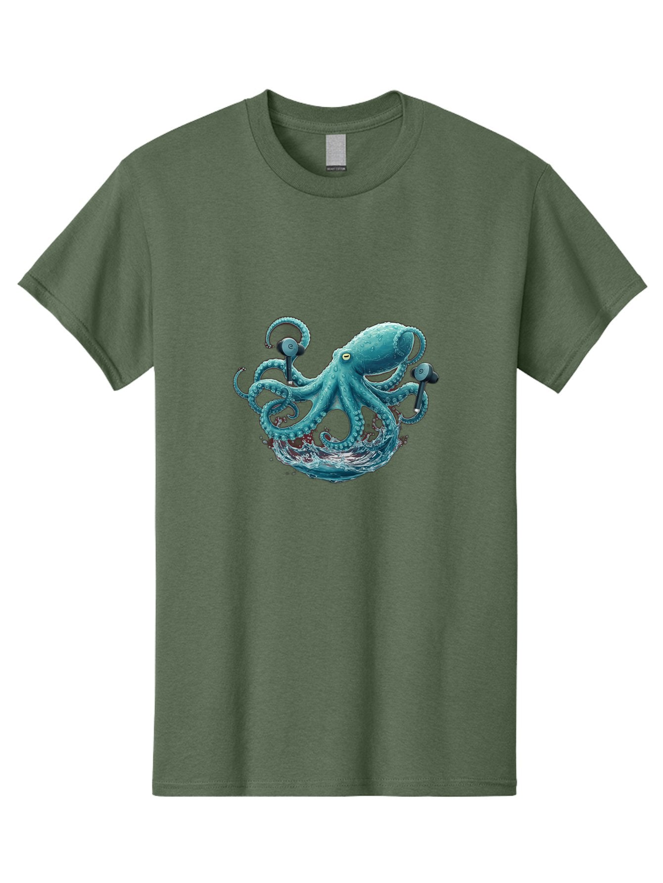Octopus Men'S Graphic Tee, 100% Cotton, Comfortable Casual Summer Wear, Machine Washable, Vintage Camera, Old Camera, Antique Camera, Black Camera, Classic Photography, Photography Equipment, Nostalgic Device, Film Camera, Camera Art Bak993 8