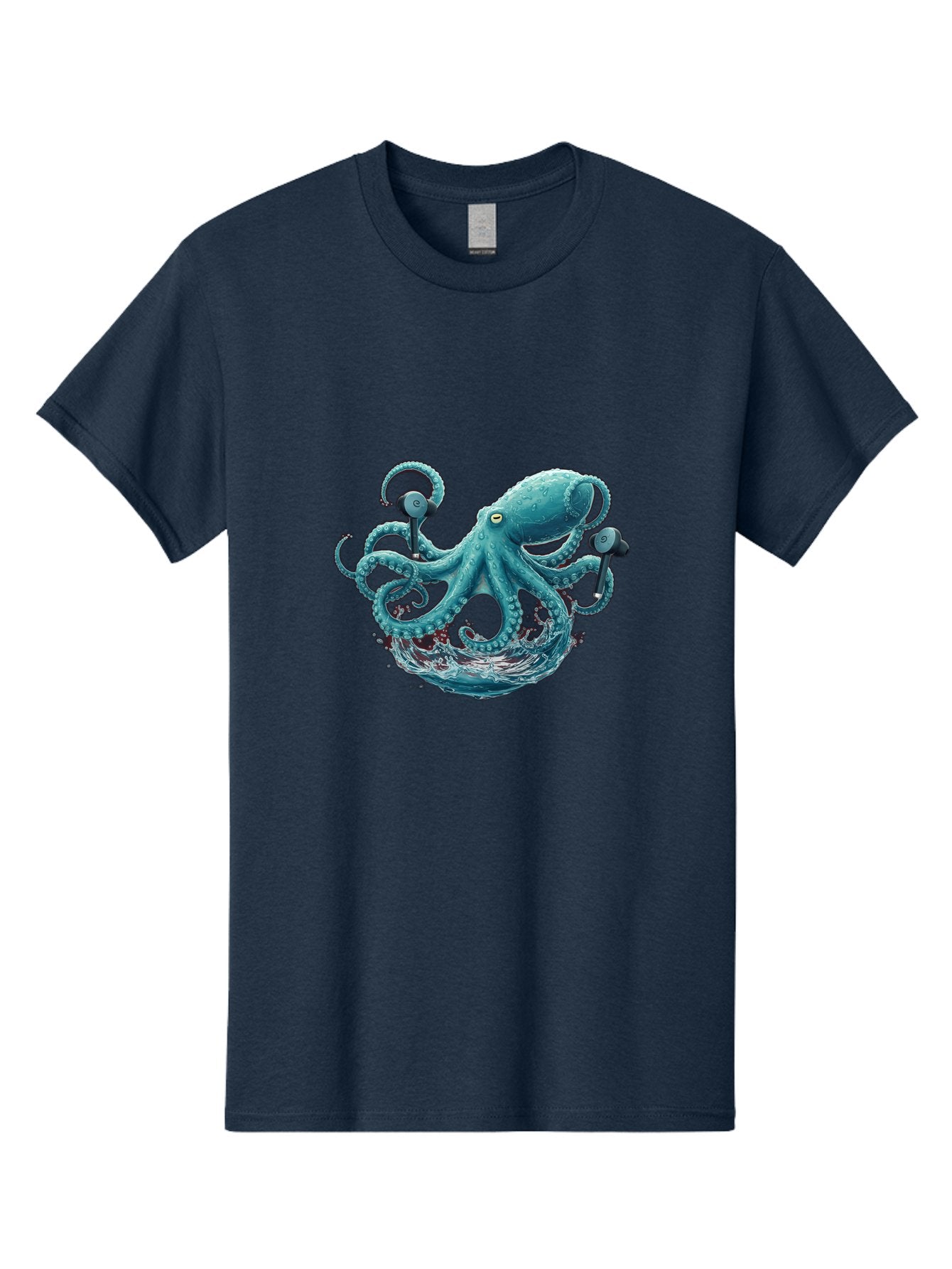 Octopus Men'S Graphic Tee, 100% Cotton, Comfortable Casual Summer Wear, Machine Washable, Vintage Camera, Old Camera, Antique Camera, Black Camera, Classic Photography, Photography Equipment, Nostalgic Device, Film Camera, Camera Art Bak993 10