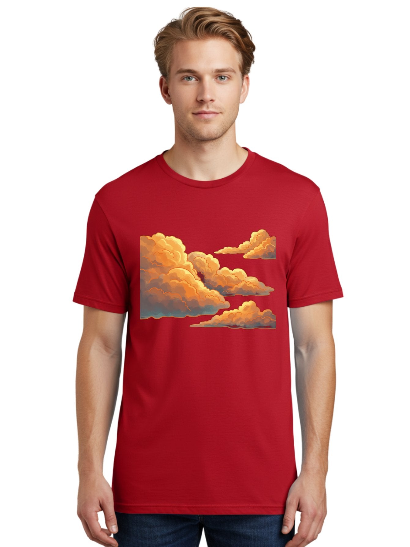 Orange-Clouds Men'S Graphic Tee, 100% Cotton, Comfortable Casual Summer Wear, Machine Washable, Vintage Camera, Old Camera, Antique Camera, Black Camera, Classic Photography, Photography Equipment, Nostalgic Device, Film Camera, Camera Art Bal002 29