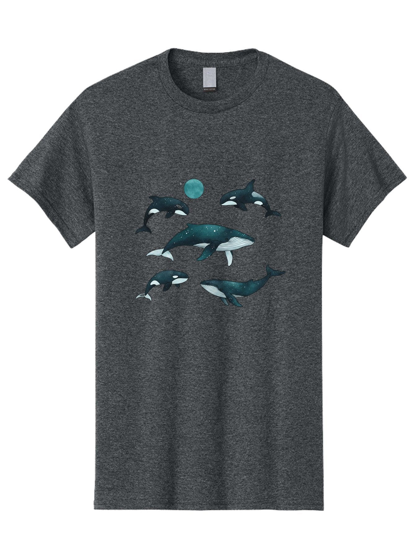 Orcas-Under-Moon Men'S Graphic Tee, 100% Cotton, Comfortable Casual Summer Wear, Machine Washable, Vintage Camera, Old Camera, Antique Camera, Black Camera, Classic Photography, Photography Equipment, Nostalgic Device, Film Camera, Camera Art Bal006 10