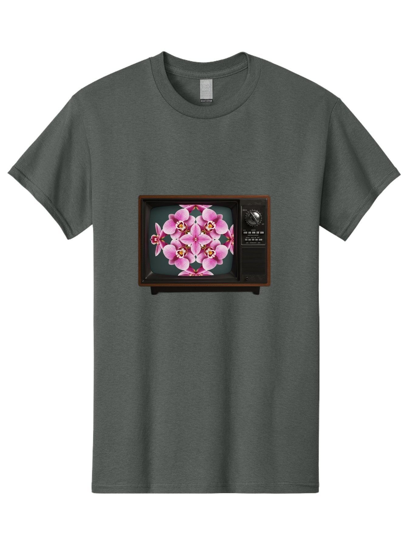 Orchids-On-Tv Men'S Graphic Tee, 100% Cotton, Comfortable Casual Summer Wear, Machine Washable, Vintage Camera, Old Camera, Antique Camera, Black Camera, Classic Photography, Photography Equipment, Nostalgic Device, Film Camera, Camera Art Bal007 4