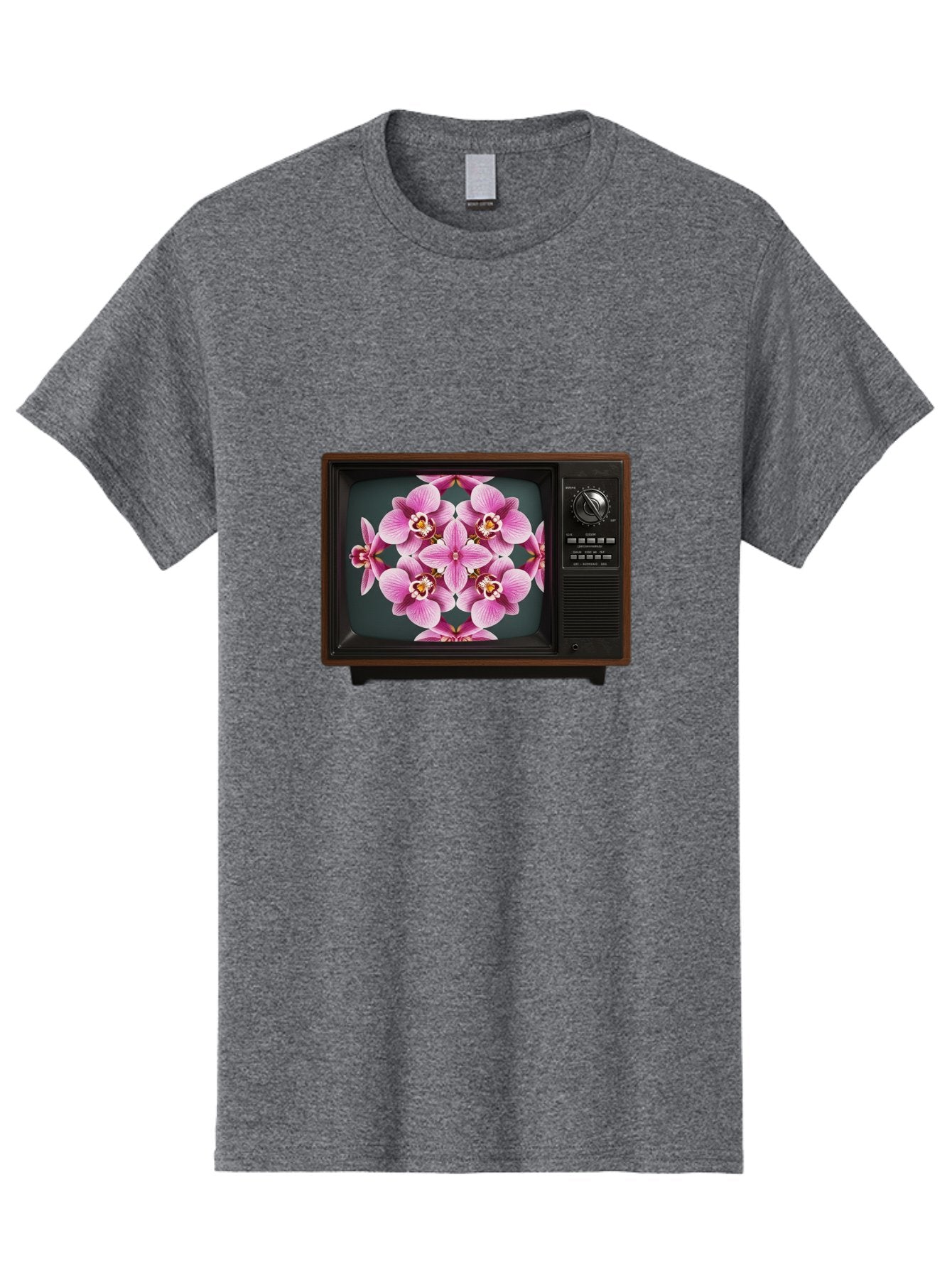 Orchids-On-Tv Men'S Graphic Tee, 100% Cotton, Comfortable Casual Summer Wear, Machine Washable, Vintage Camera, Old Camera, Antique Camera, Black Camera, Classic Photography, Photography Equipment, Nostalgic Device, Film Camera, Camera Art Bal007 13