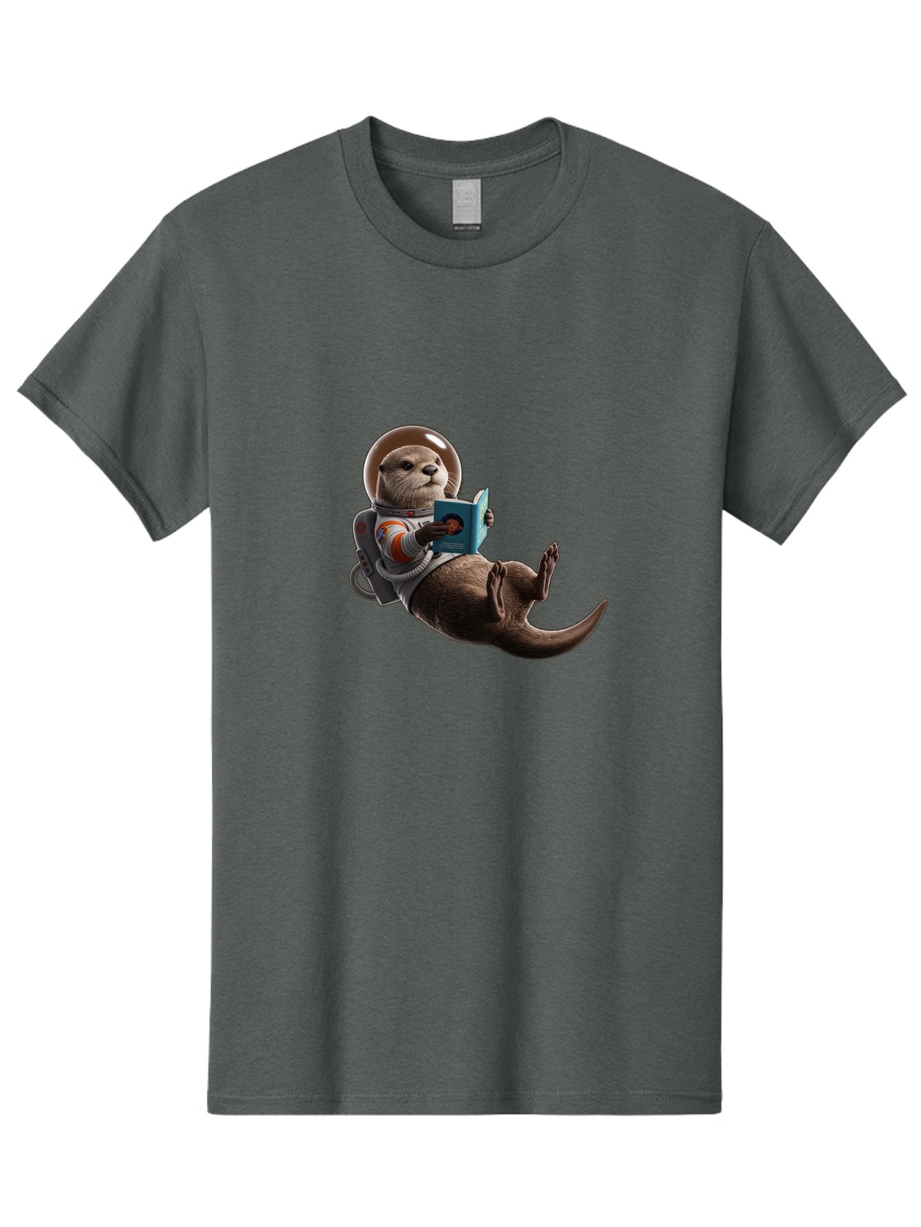 Otter-In-Spacesuit-Reading-Book Men'S Graphic Tee, 100% Cotton, Comfortable Casual Summer Wear, Machine Washable, Vintage Camera, Old Camera, Antique Camera, Black Camera, Classic Photography, Photography Equipment, Nostalgic Device, Bal010 9