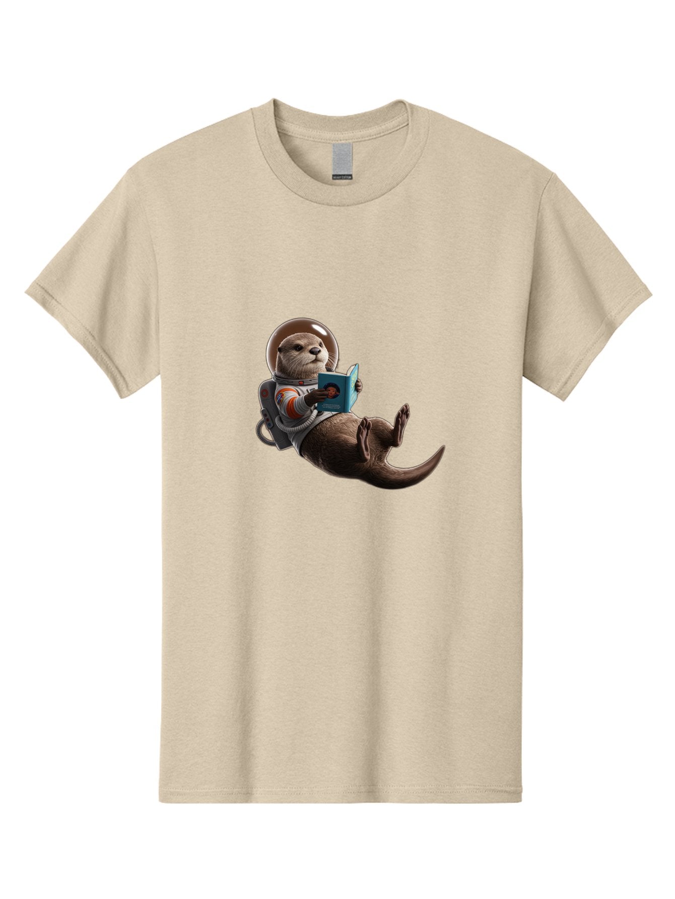 Otter-In-Spacesuit-Reading-Book Men'S Graphic Tee, 100% Cotton, Comfortable Casual Summer Wear, Machine Washable, Vintage Camera, Old Camera, Antique Camera, Black Camera, Classic Photography, Photography Equipment, Nostalgic Device, Bal010 10