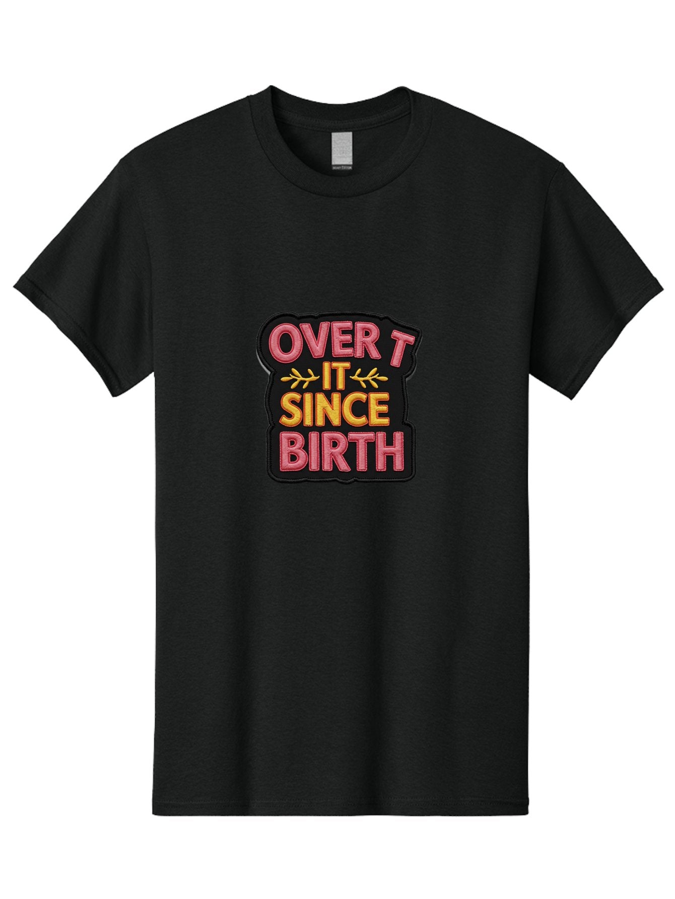 Over-It-Since-Birth-1 Men'S Graphic Tee, 100% Cotton, Comfortable Casual Summer Wear, Machine Washable, Vintage Camera, Old Camera, Antique Camera, Black Camera, Classic Photography, Photography Equipment, Nostalgic Device, Film Camera, Bal013 9