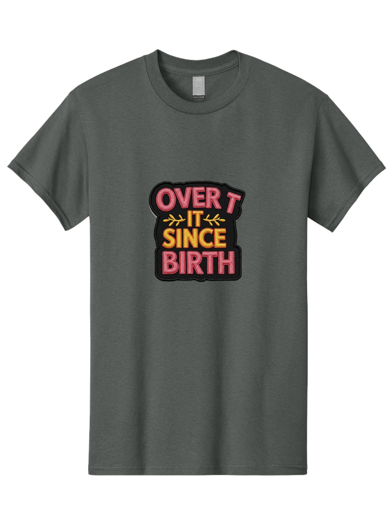 Over-It-Since-Birth-1 Men'S Graphic Tee, 100% Cotton, Comfortable Casual Summer Wear, Machine Washable, Vintage Camera, Old Camera, Antique Camera, Black Camera, Classic Photography, Photography Equipment, Nostalgic Device, Film Camera, Bal013 5