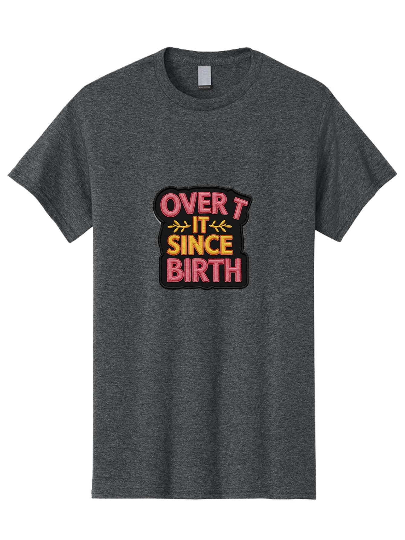 Over-It-Since-Birth-1 Men'S Graphic Tee, 100% Cotton, Comfortable Casual Summer Wear, Machine Washable, Vintage Camera, Old Camera, Antique Camera, Black Camera, Classic Photography, Photography Equipment, Nostalgic Device, Film Camera, Bal013 13