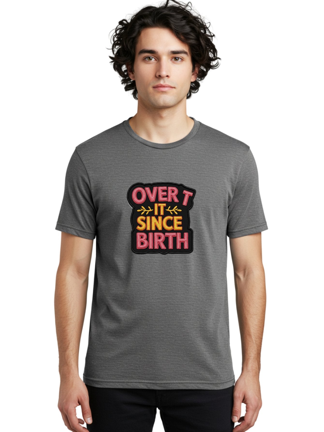Over-It-Since-Birth-1 Men'S Graphic Tee, 100% Cotton, Comfortable Casual Summer Wear, Machine Washable, Vintage Camera, Old Camera, Antique Camera, Black Camera, Classic Photography, Photography Equipment, Nostalgic Device, Film Camera, Bal013 27