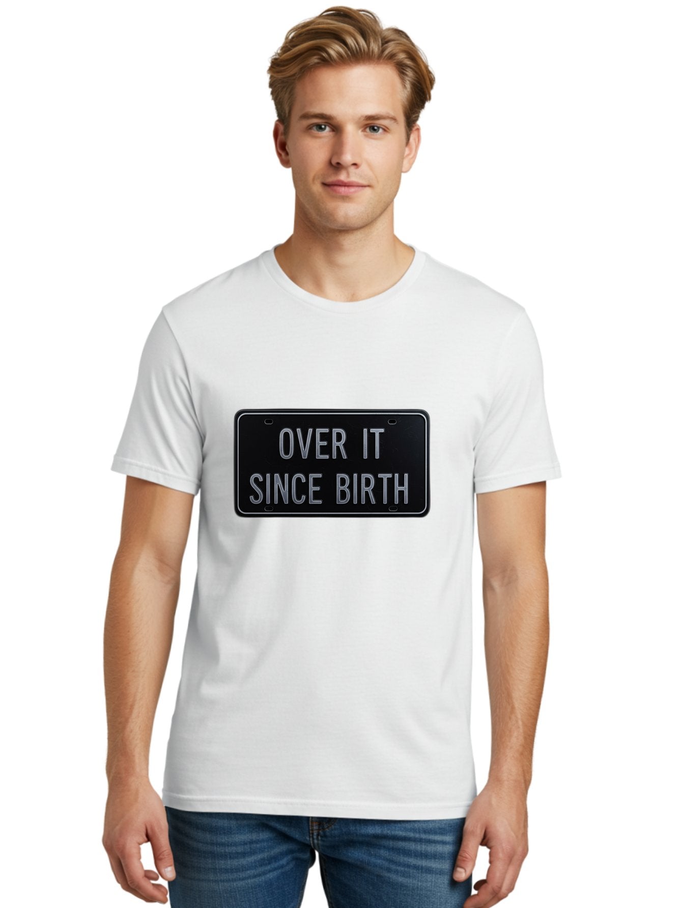 Over-It-Since-Birth-2 Men'S Graphic Tee, 100% Cotton, Comfortable Casual Summer Wear, Machine Washable, Vintage Camera, Old Camera, Antique Camera, Black Camera, Classic Photography, Photography Equipment, Nostalgic Device, Film Camera, Bal014 16