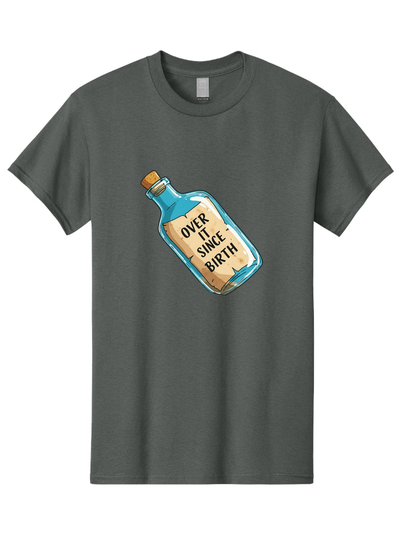 Over-It-Since-Birth-3 Men'S Graphic Tee, 100% Cotton, Comfortable Casual Summer Wear, Machine Washable, Vintage Camera, Old Camera, Antique Camera, Black Camera, Classic Photography, Photography Equipment, Nostalgic Device, Film Camera, Bal015 10