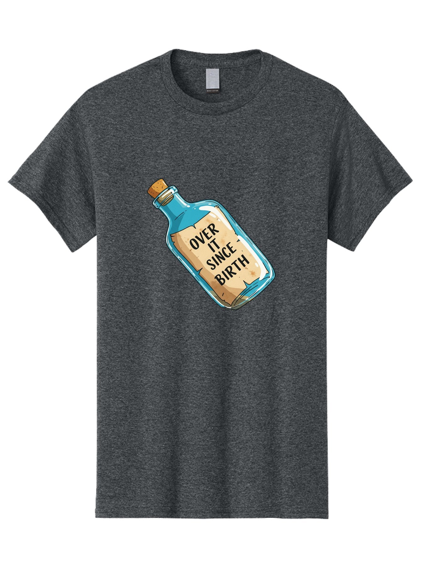 Over-It-Since-Birth-3 Men'S Graphic Tee, 100% Cotton, Comfortable Casual Summer Wear, Machine Washable, Vintage Camera, Old Camera, Antique Camera, Black Camera, Classic Photography, Photography Equipment, Nostalgic Device, Film Camera, Bal015