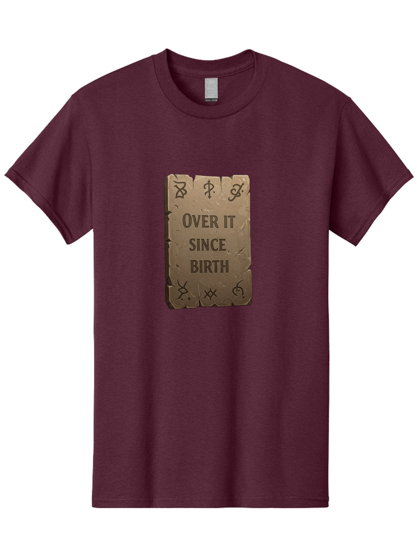 Over-It-Since-Birth-4 Men'S Graphic Tee, 100% Cotton, Comfortable Casual Summer Wear, Machine Washable, Vintage Camera, Old Camera, Antique Camera, Black Camera, Classic Photography, Photography Equipment, Nostalgic Device, Film Camera, Bal016 12
