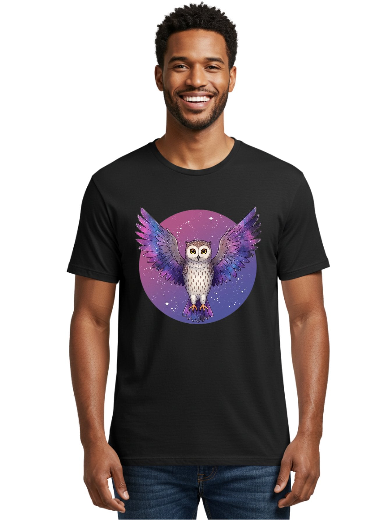 Owl-In-Space Men'S Graphic Tee, 100% Cotton, Comfortable Casual Summer Wear, Machine Washable, Vintage Camera, Old Camera, Antique Camera, Black Camera, Classic Photography, Photography Equipment, Nostalgic Device, Film Camera, Camera Art Bal021 22
