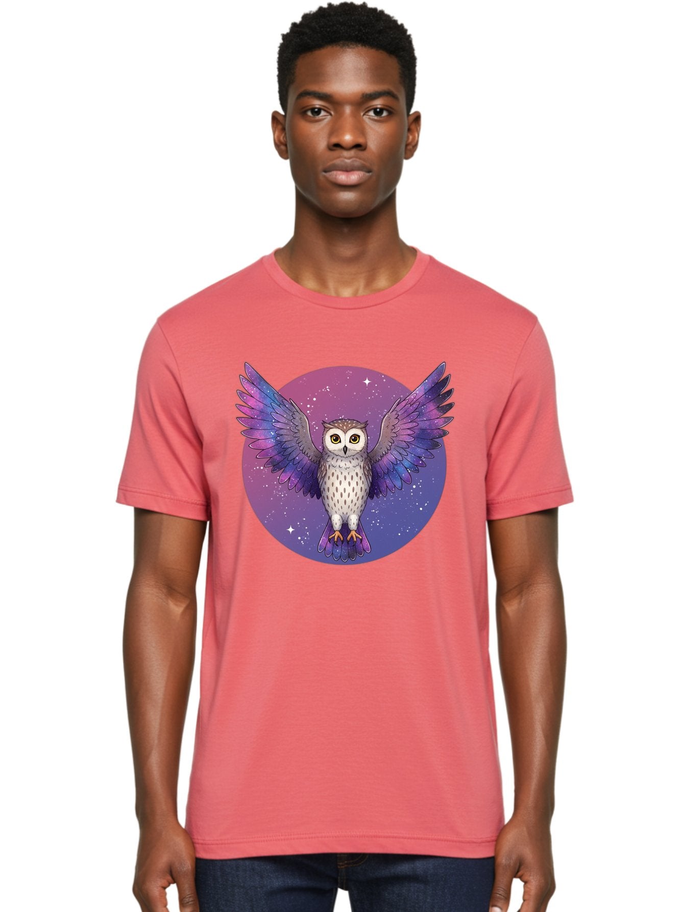 Owl-In-Space Men'S Graphic Tee, 100% Cotton, Comfortable Casual Summer Wear, Machine Washable, Vintage Camera, Old Camera, Antique Camera, Black Camera, Classic Photography, Photography Equipment, Nostalgic Device, Film Camera, Camera Art Bal021 24