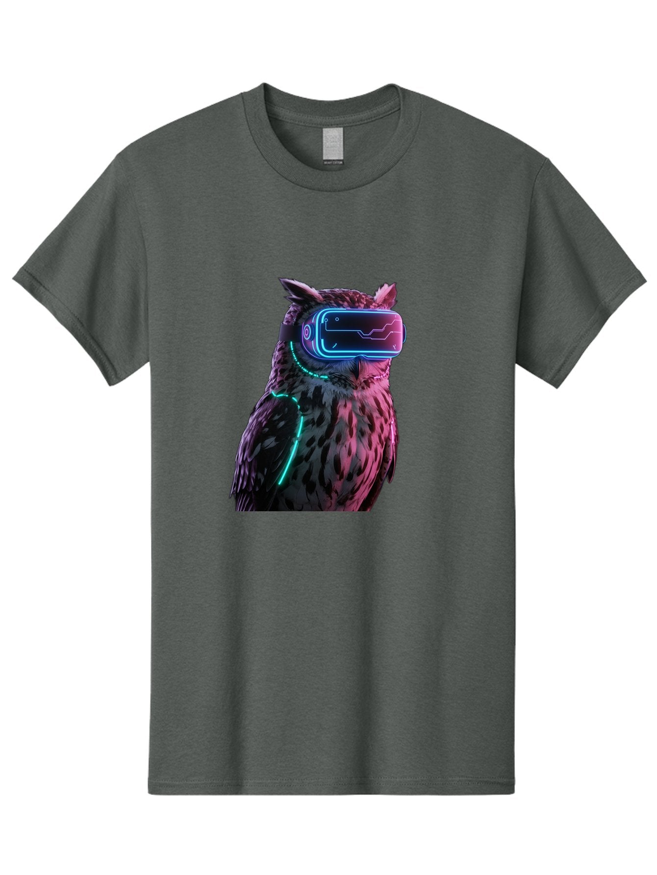 Owl-Vr-Headset-1 Men'S Graphic Tee, 100% Cotton, Comfortable Casual Summer Wear, Machine Washable, Vintage Camera, Old Camera, Antique Camera, Black Camera, Classic Photography, Photography Equipment, Nostalgic Device, Film Camera, Camera Art Bal023 10