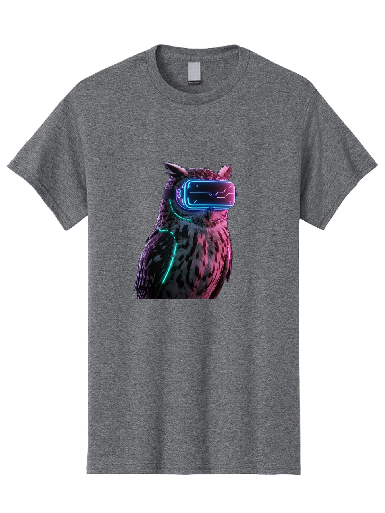 Owl-Vr-Headset-1 Men'S Graphic Tee, 100% Cotton, Comfortable Casual Summer Wear, Machine Washable, Vintage Camera, Old Camera, Antique Camera, Black Camera, Classic Photography, Photography Equipment, Nostalgic Device, Film Camera, Camera Art Bal023 12