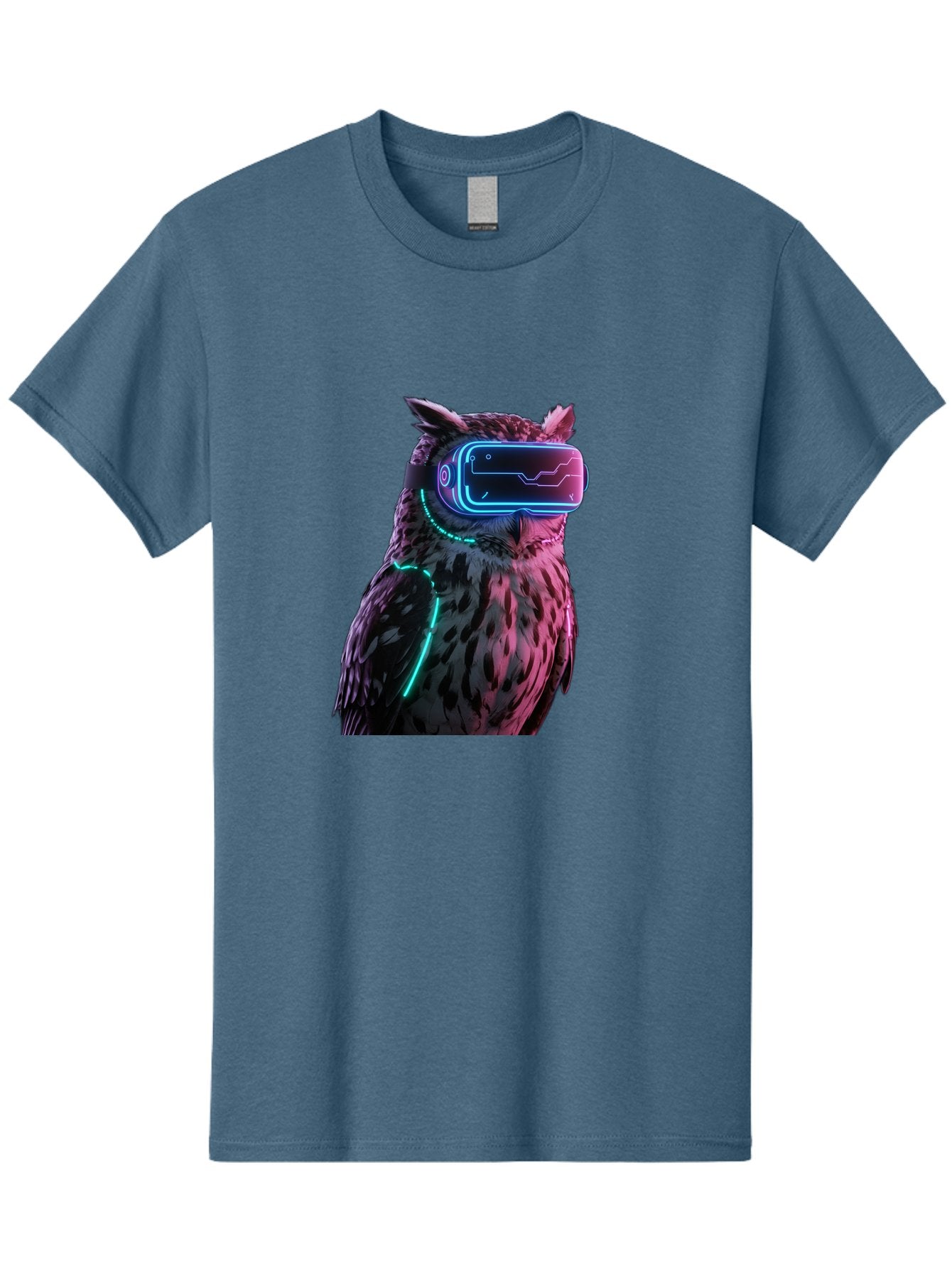 Owl-Vr-Headset-1 Men'S Graphic Tee, 100% Cotton, Comfortable Casual Summer Wear, Machine Washable, Vintage Camera, Old Camera, Antique Camera, Black Camera, Classic Photography, Photography Equipment, Nostalgic Device, Film Camera, Camera Art Bal023 8
