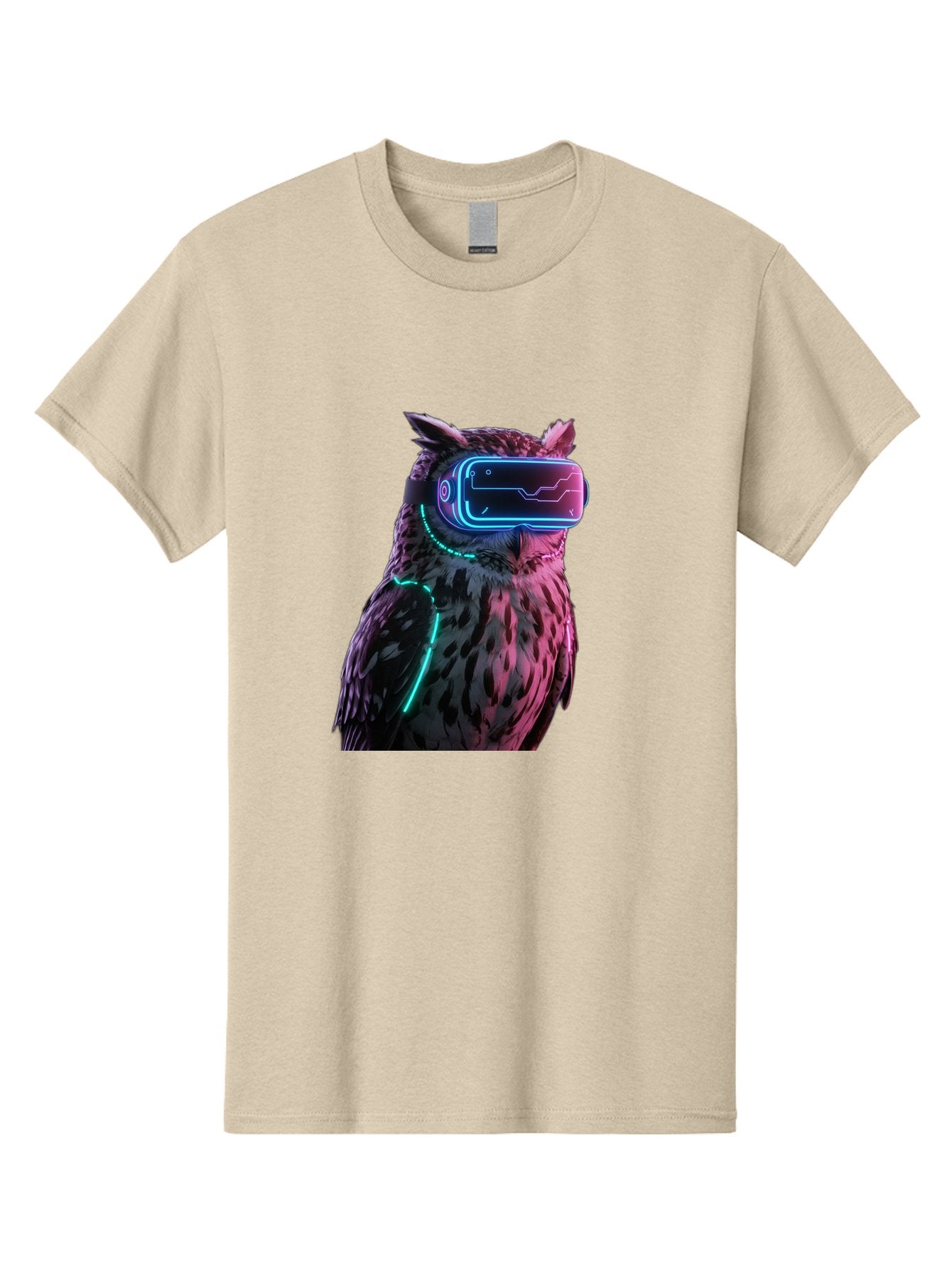 Owl-Vr-Headset-1 Men'S Graphic Tee, 100% Cotton, Comfortable Casual Summer Wear, Machine Washable, Vintage Camera, Old Camera, Antique Camera, Black Camera, Classic Photography, Photography Equipment, Nostalgic Device, Film Camera, Camera Art Bal023 15
