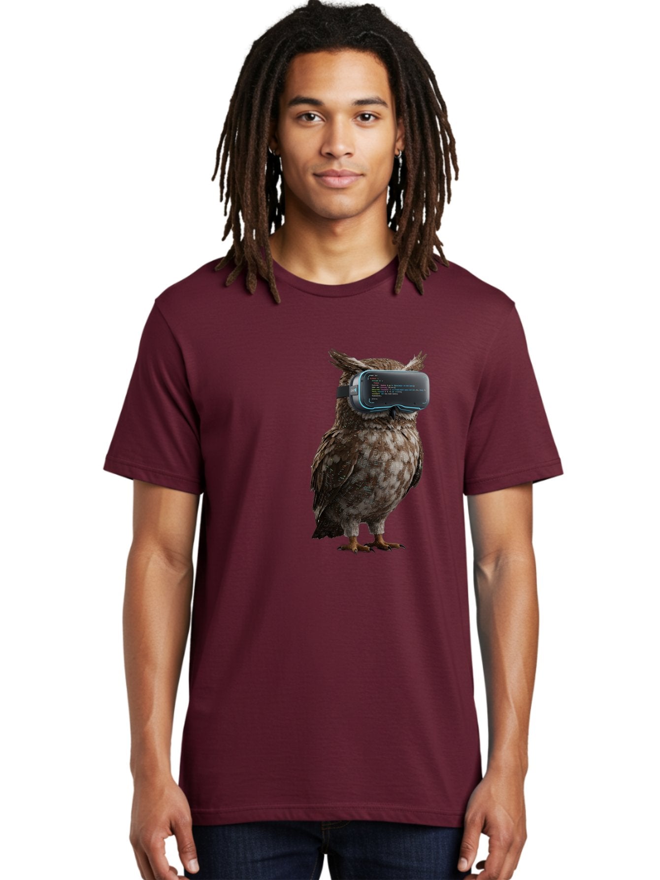 Owl-Vr-Headset Men'S Graphic Tee, 100% Cotton, Comfortable Casual Summer Wear, Machine Washable, Vintage Camera, Old Camera, Antique Camera, Black Camera, Classic Photography, Photography Equipment, Nostalgic Device, Film Camera, Camera Art Bal024 29