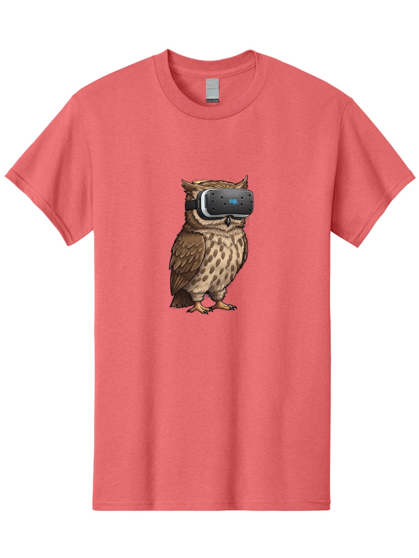 Owl-Wearing-Meta-Quest-3-Vr-Headset Men'S Graphic Tee, 100% Cotton, Comfortable Casual Summer Wear, Machine Washable, Vintage Camera, Old Camera, Antique Camera, Black Camera, Classic Photography, Photography Equipment, Nostalgic Device, Bal025 6