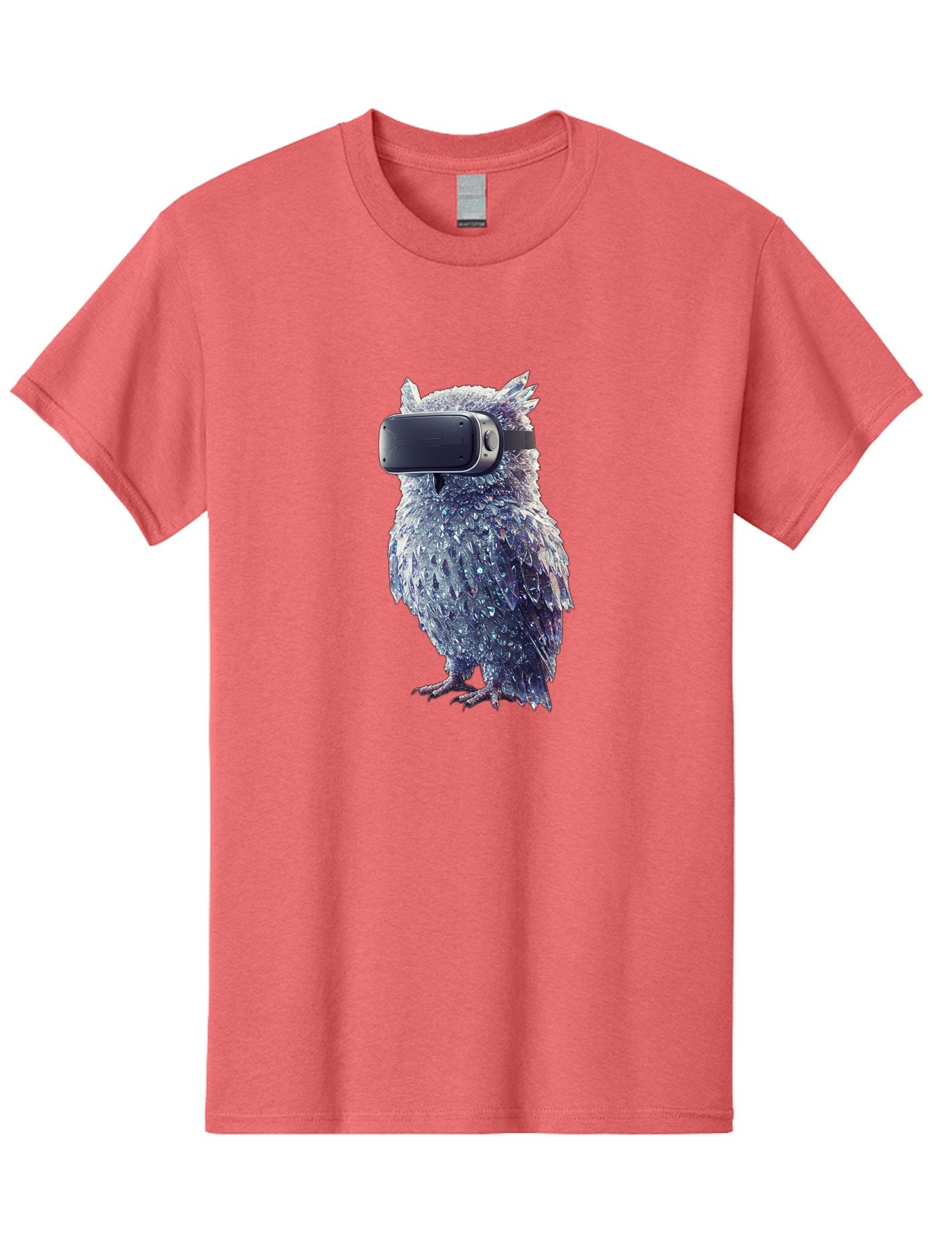 Owl-Wearing-Vr-Headset Men'S Graphic Tee, 100% Cotton, Comfortable Casual Summer Wear, Machine Washable, Vintage Camera, Old Camera, Antique Camera, Black Camera, Classic Photography, Photography Equipment, Nostalgic Device, Film Camera, Bal027