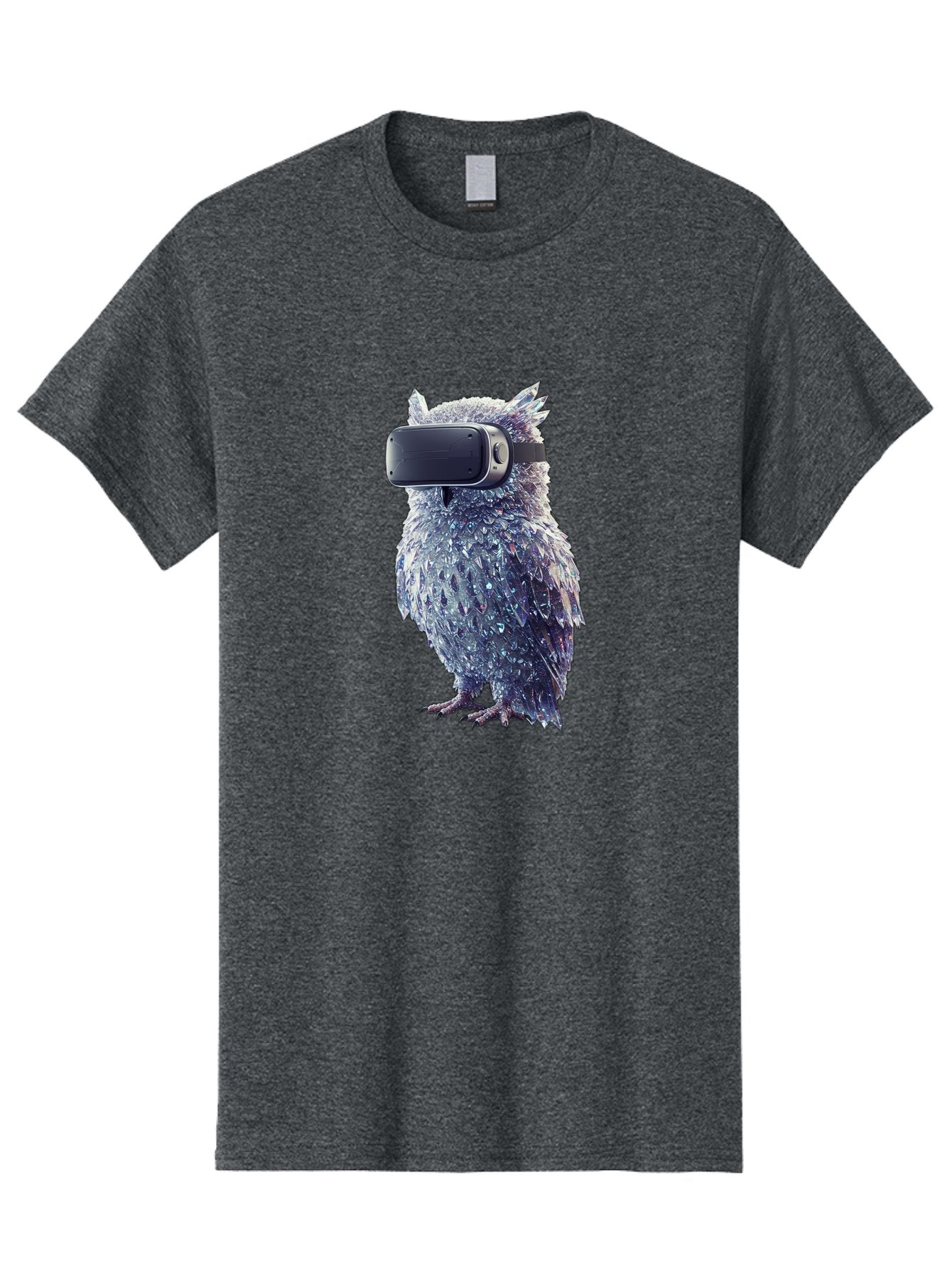 Owl-Wearing-Vr-Headset Men'S Graphic Tee, 100% Cotton, Comfortable Casual Summer Wear, Machine Washable, Vintage Camera, Old Camera, Antique Camera, Black Camera, Classic Photography, Photography Equipment, Nostalgic Device, Film Camera, Bal027 11