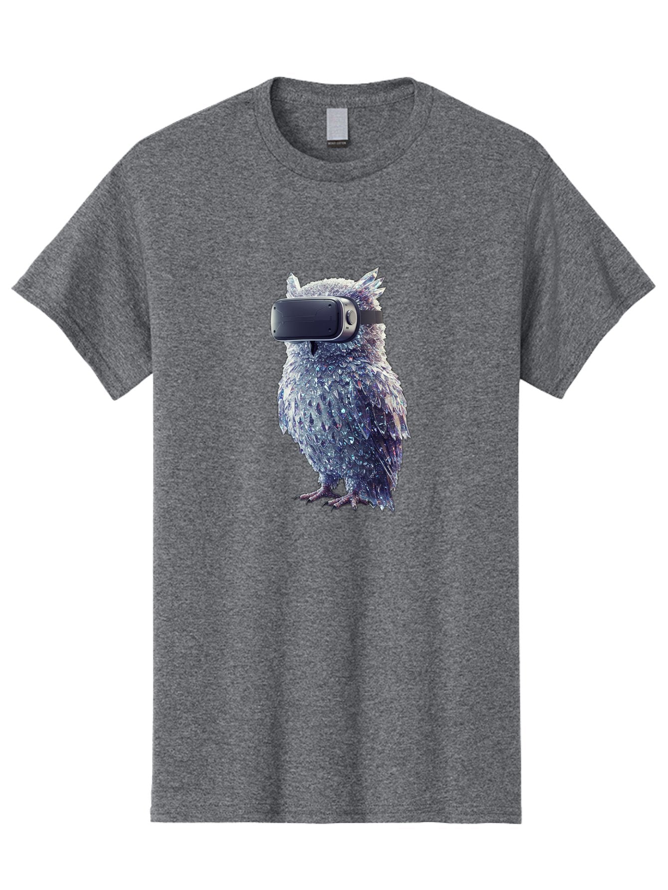 Owl-Wearing-Vr-Headset Men'S Graphic Tee, 100% Cotton, Comfortable Casual Summer Wear, Machine Washable, Vintage Camera, Old Camera, Antique Camera, Black Camera, Classic Photography, Photography Equipment, Nostalgic Device, Film Camera, Bal027 15