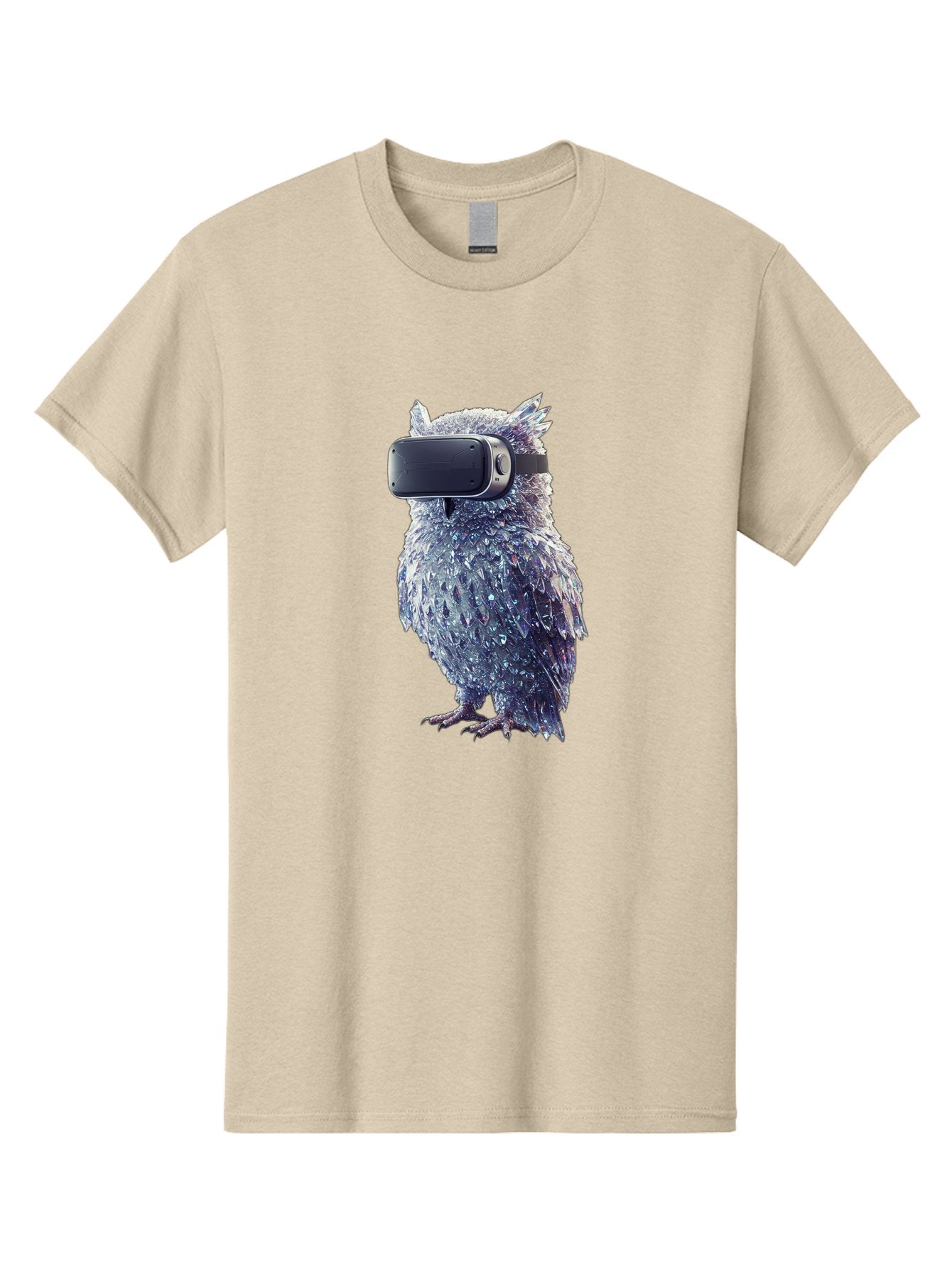Owl-Wearing-Vr-Headset Men'S Graphic Tee, 100% Cotton, Comfortable Casual Summer Wear, Machine Washable, Vintage Camera, Old Camera, Antique Camera, Black Camera, Classic Photography, Photography Equipment, Nostalgic Device, Film Camera, Bal027 12