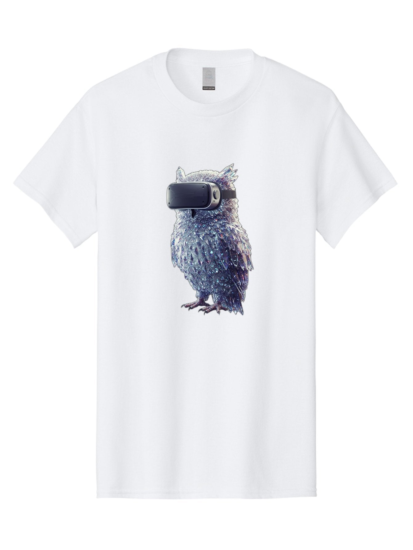 Owl-Wearing-Vr-Headset Men'S Graphic Tee, 100% Cotton, Comfortable Casual Summer Wear, Machine Washable, Vintage Camera, Old Camera, Antique Camera, Black Camera, Classic Photography, Photography Equipment, Nostalgic Device, Film Camera, Bal027 7