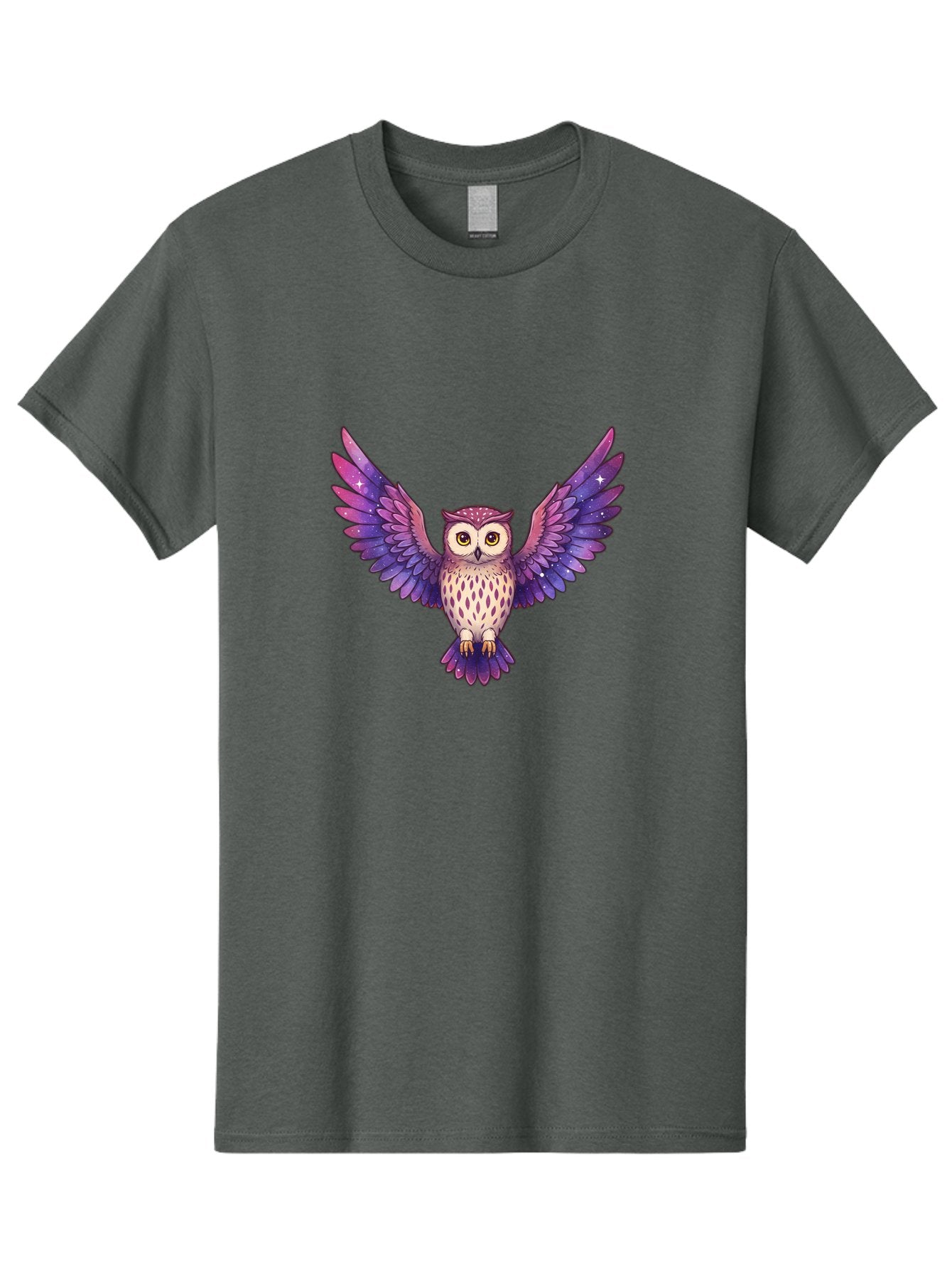 Owl-With-Galaxy-Feathers Men'S Graphic Tee, 100% Cotton, Comfortable Casual Summer Wear, Machine Washable, Vintage Camera, Old Camera, Antique Camera, Black Camera, Classic Photography, Photography Equipment, Nostalgic Device, Film Camera, Bal029 9