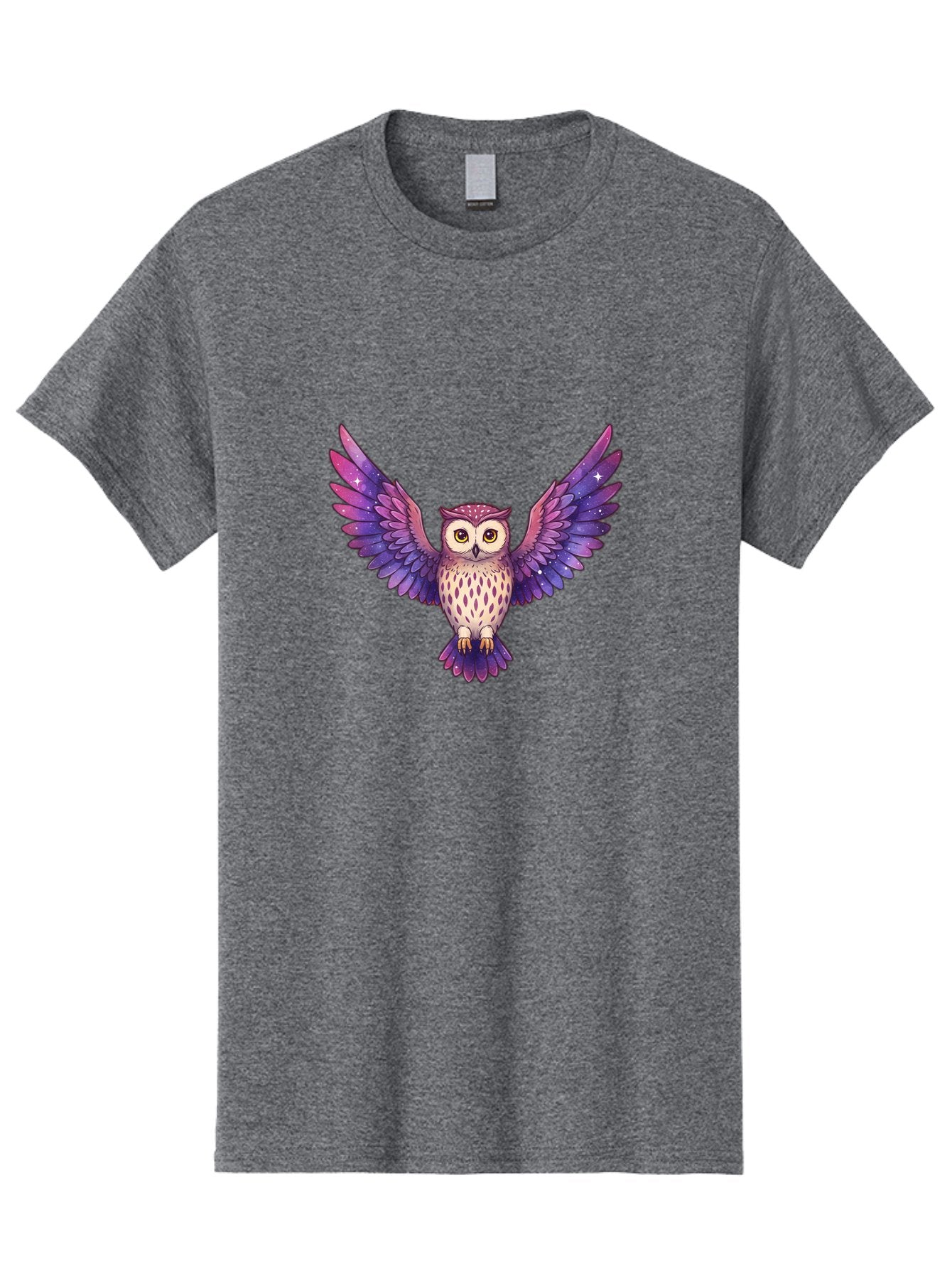 Owl-With-Galaxy-Feathers Men'S Graphic Tee, 100% Cotton, Comfortable Casual Summer Wear, Machine Washable, Vintage Camera, Old Camera, Antique Camera, Black Camera, Classic Photography, Photography Equipment, Nostalgic Device, Film Camera, Bal029 6