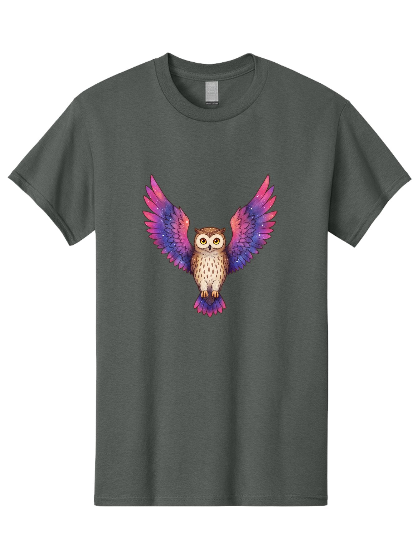 Owl-With-Galaxy-Wings-1 Men'S Graphic Tee, 100% Cotton, Comfortable Casual Summer Wear, Machine Washable, Vintage Camera, Old Camera, Antique Camera, Black Camera, Classic Photography, Photography Equipment, Nostalgic Device, Film Camera, Bal030 14