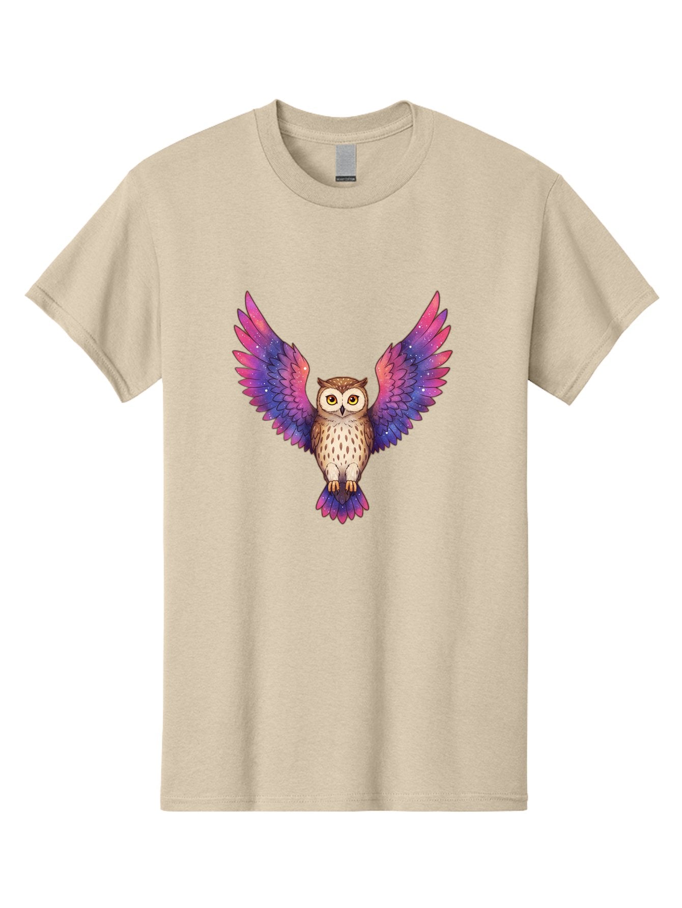 Owl-With-Galaxy-Wings-1 Men'S Graphic Tee, 100% Cotton, Comfortable Casual Summer Wear, Machine Washable, Vintage Camera, Old Camera, Antique Camera, Black Camera, Classic Photography, Photography Equipment, Nostalgic Device, Film Camera, Bal030 7
