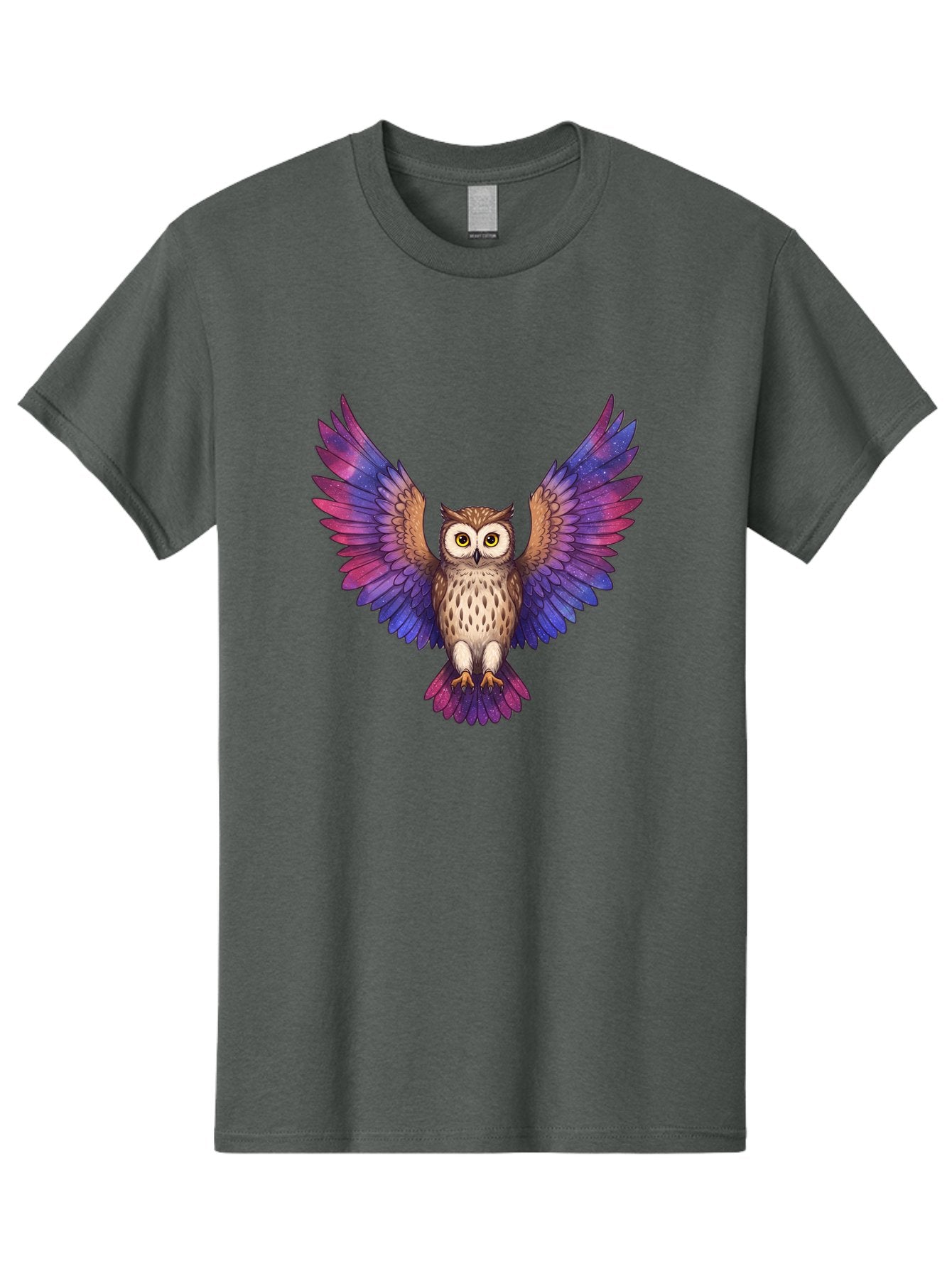 Owl-With-Galaxy-Wings Men'S Graphic Tee, 100% Cotton, Comfortable Casual Summer Wear, Machine Washable, Vintage Camera, Old Camera, Antique Camera, Black Camera, Classic Photography, Photography Equipment, Nostalgic Device, Film Camera, Bal031 7