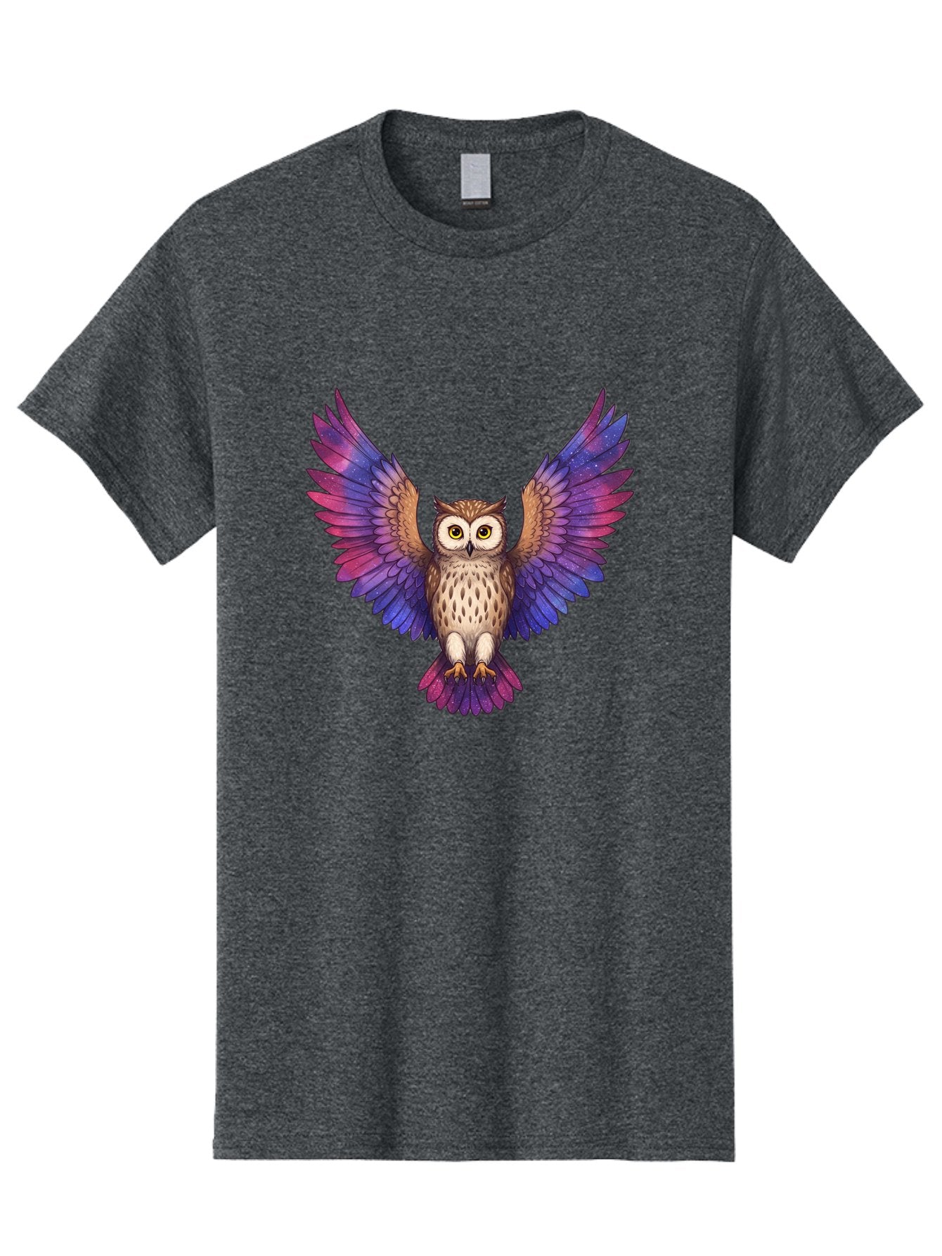 Owl-With-Galaxy-Wings Men'S Graphic Tee, 100% Cotton, Comfortable Casual Summer Wear, Machine Washable, Vintage Camera, Old Camera, Antique Camera, Black Camera, Classic Photography, Photography Equipment, Nostalgic Device, Film Camera, Bal031 3