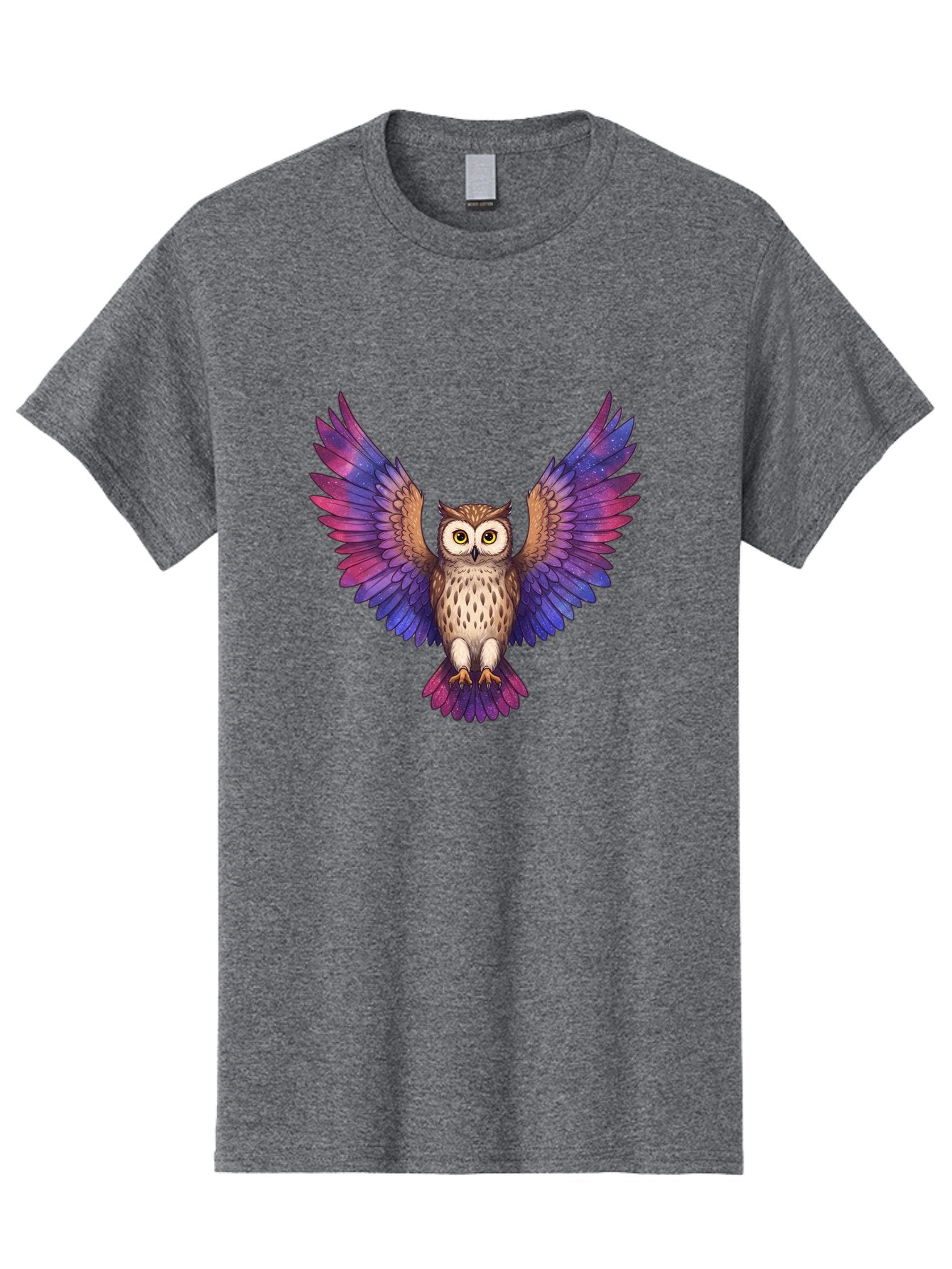 Owl-With-Galaxy-Wings Men'S Graphic Tee, 100% Cotton, Comfortable Casual Summer Wear, Machine Washable, Vintage Camera, Old Camera, Antique Camera, Black Camera, Classic Photography, Photography Equipment, Nostalgic Device, Film Camera, Bal031 8