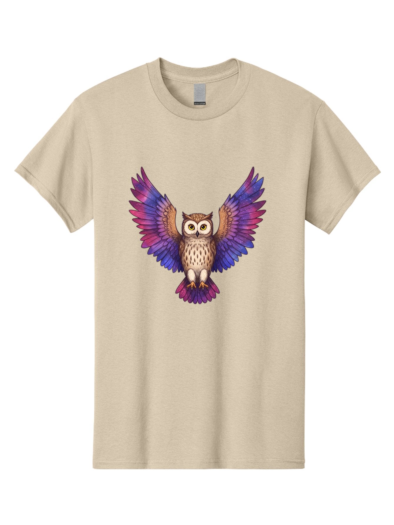 Owl-With-Galaxy-Wings Men'S Graphic Tee, 100% Cotton, Comfortable Casual Summer Wear, Machine Washable, Vintage Camera, Old Camera, Antique Camera, Black Camera, Classic Photography, Photography Equipment, Nostalgic Device, Film Camera, Bal031