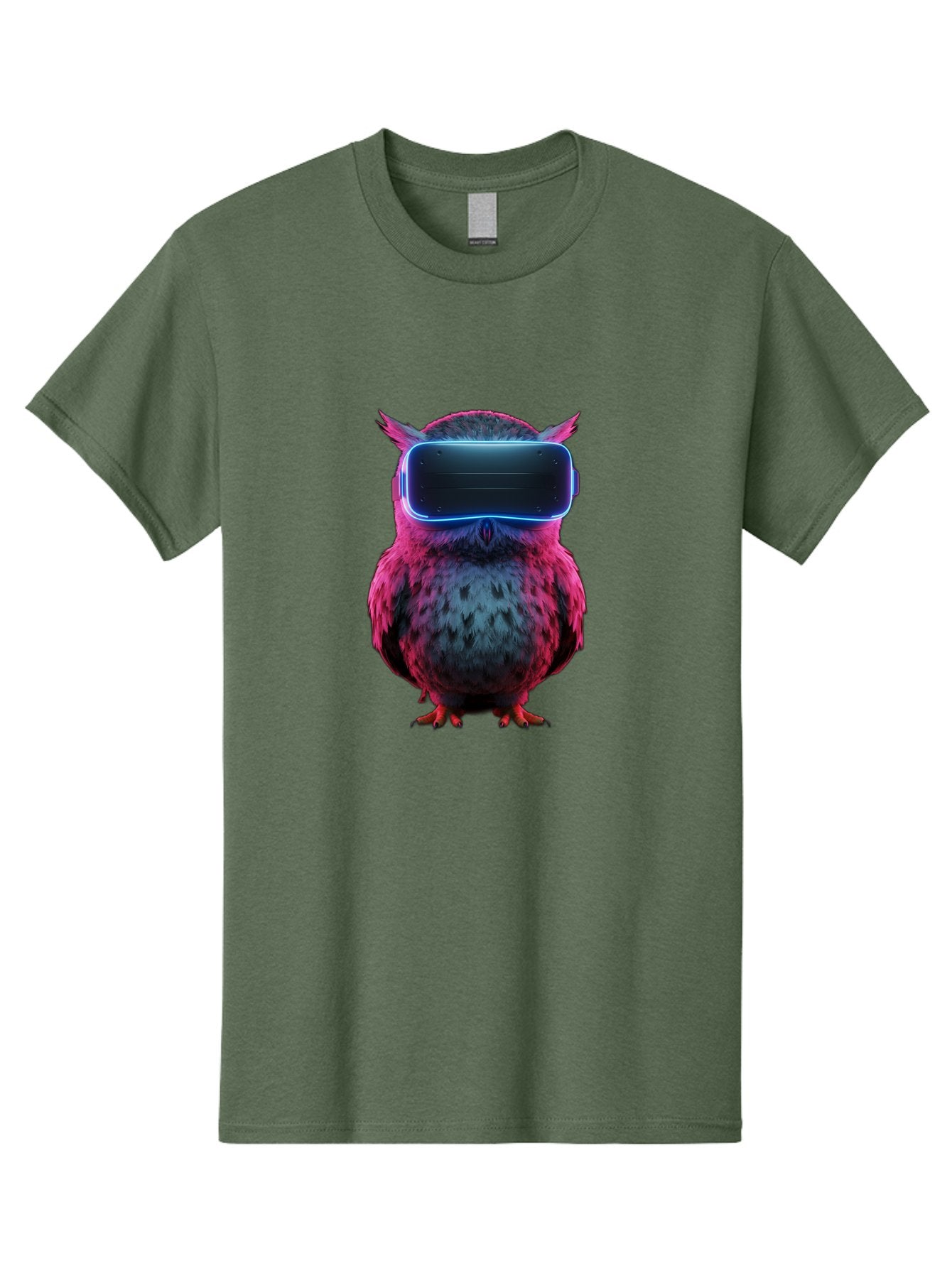 Owl-With-Vr-Headset Men'S Graphic Tee, 100% Cotton, Comfortable Casual Summer Wear, Machine Washable, Vintage Camera, Old Camera, Antique Camera, Black Camera, Classic Photography, Photography Equipment, Nostalgic Device, Film Camera, Bal037 12
