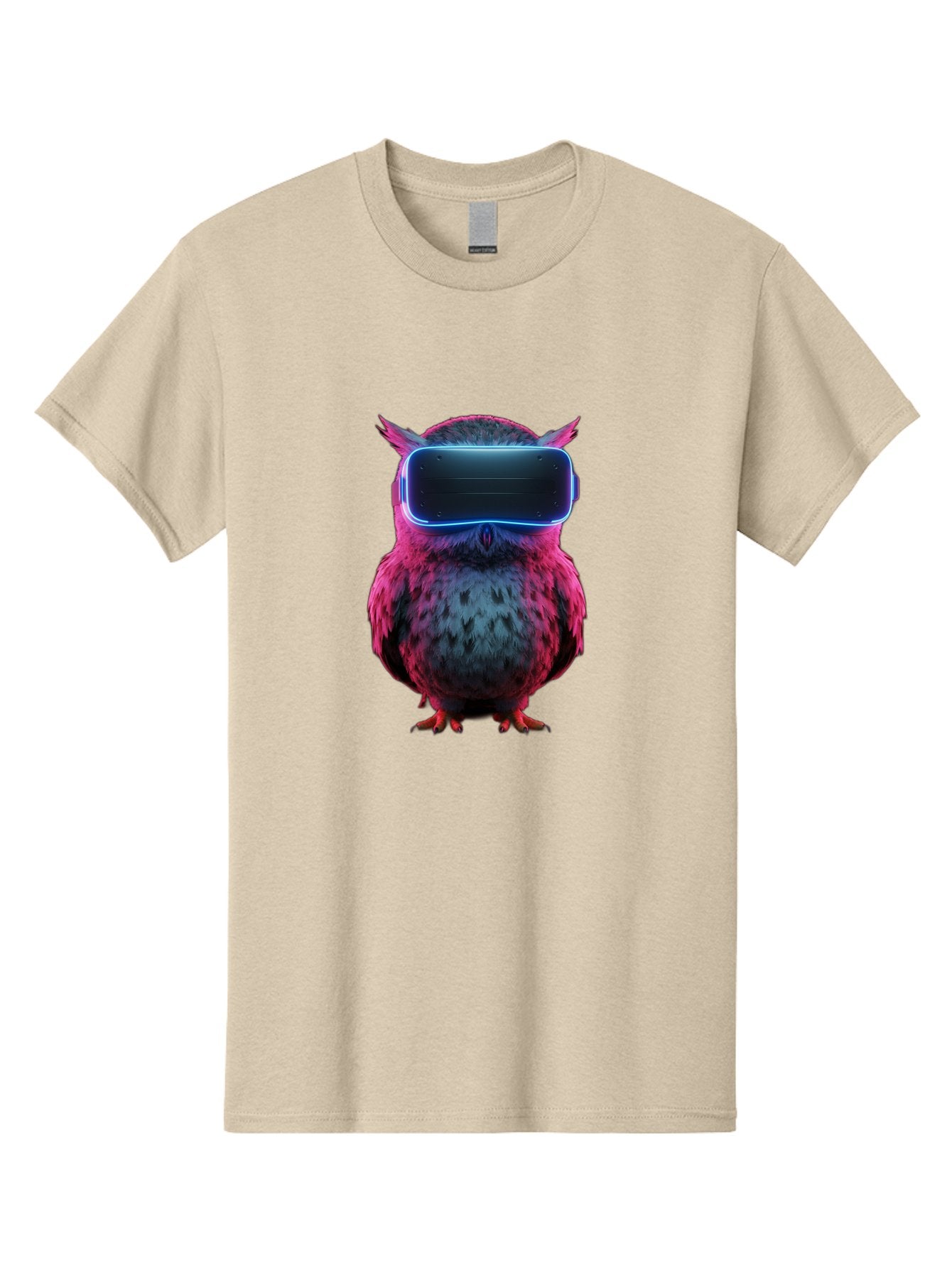 Owl-With-Vr-Headset Men'S Graphic Tee, 100% Cotton, Comfortable Casual Summer Wear, Machine Washable, Vintage Camera, Old Camera, Antique Camera, Black Camera, Classic Photography, Photography Equipment, Nostalgic Device, Film Camera, Bal037 14