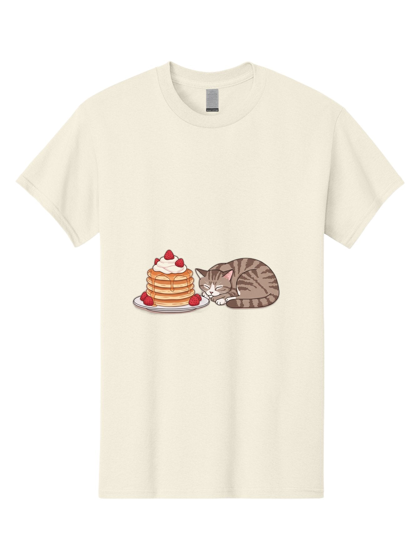 Pancakes-Cat Men'S Graphic Tee, 100% Cotton, Comfortable Casual Summer Wear, Machine Washable, Vintage Camera, Old Camera, Antique Camera, Black Camera, Classic Photography, Photography Equipment, Nostalgic Device, Film Camera, Camera Art Bal041 11