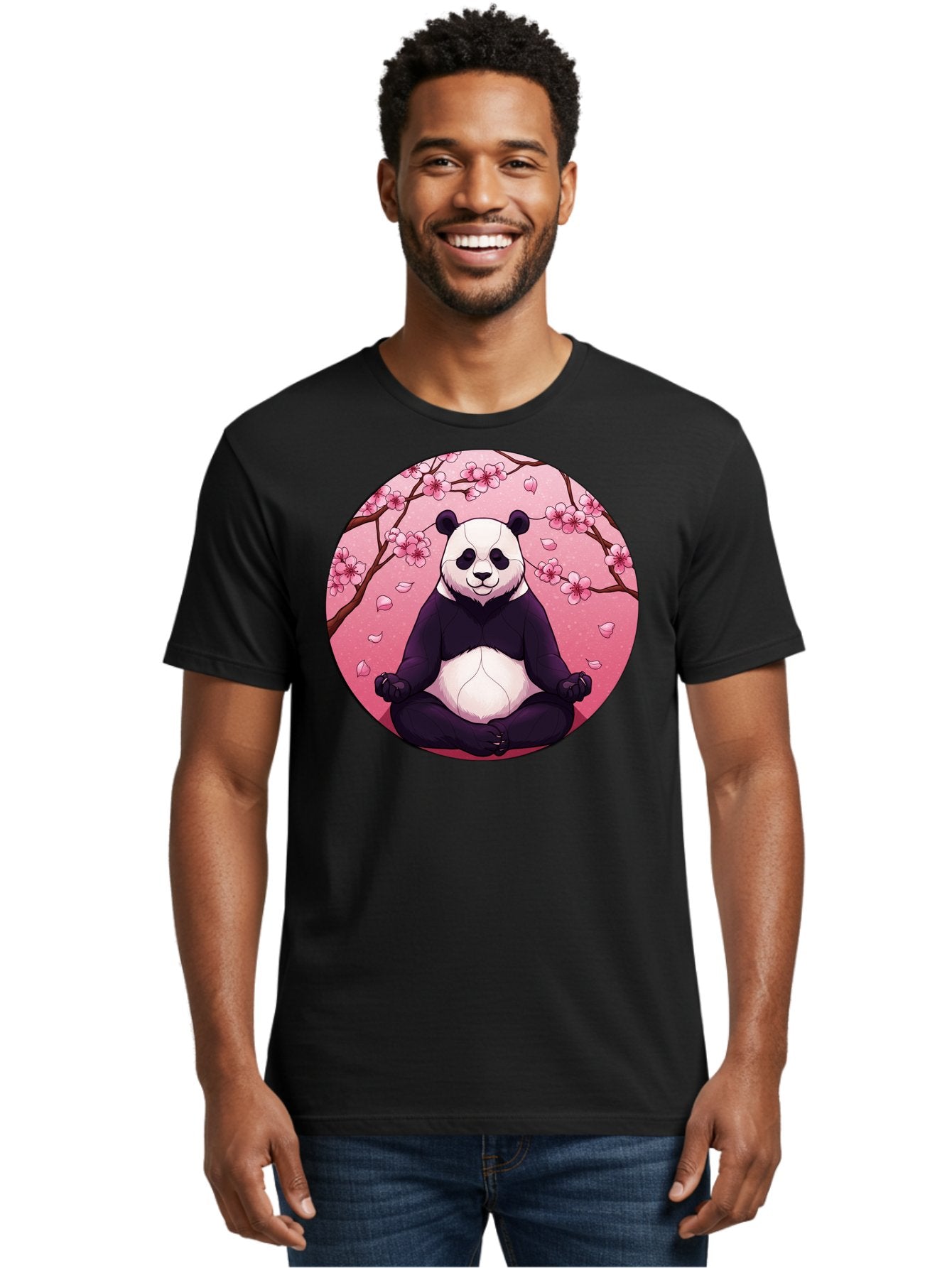 Panda-Meditation-Kawaii Men'S Graphic Tee, 100% Cotton, Comfortable Casual Summer Wear, Machine Washable, Vintage Camera, Old Camera, Antique Camera, Black Camera, Classic Photography, Photography Equipment, Nostalgic Device, Film Camera, Bal046 27