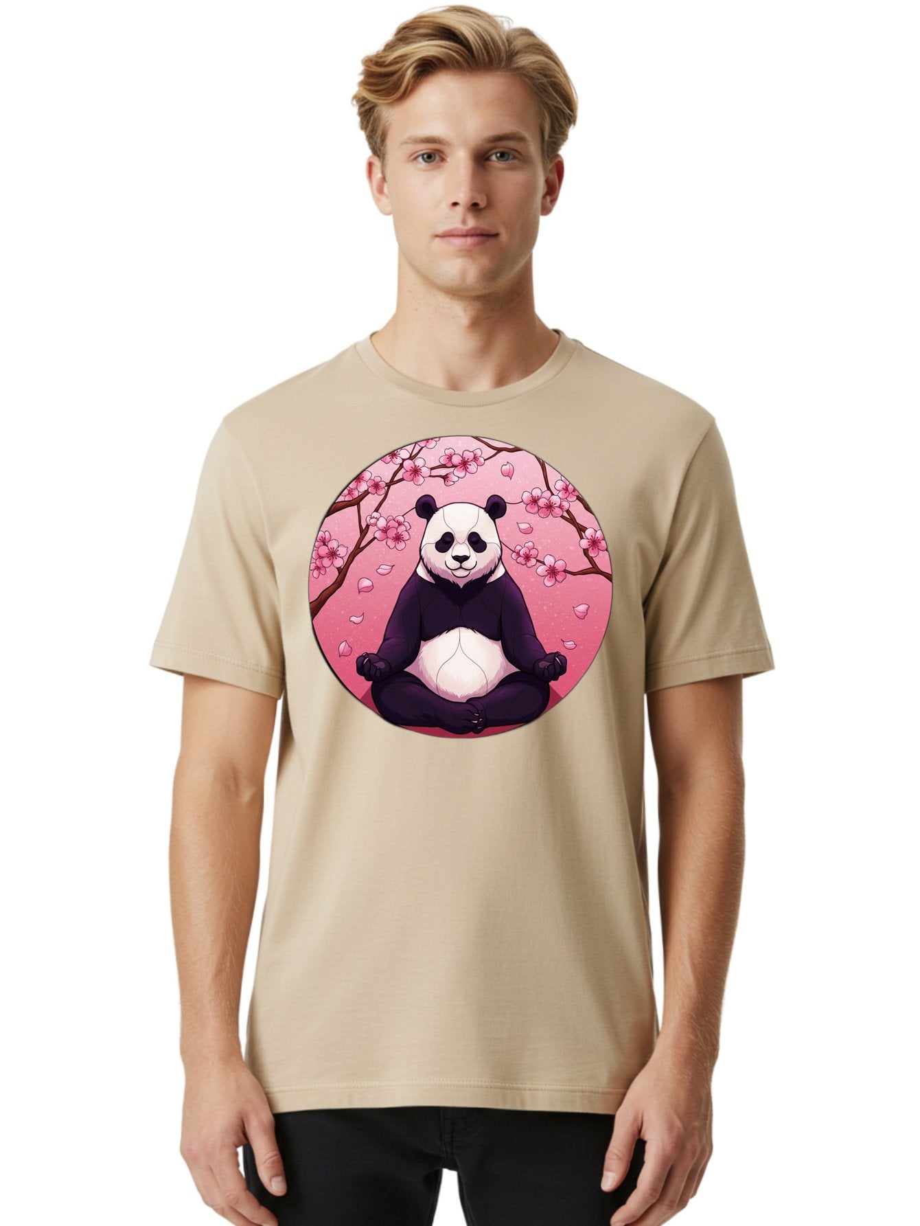 Panda-Meditation-Kawaii Men'S Graphic Tee, 100% Cotton, Comfortable Casual Summer Wear, Machine Washable, Vintage Camera, Old Camera, Antique Camera, Black Camera, Classic Photography, Photography Equipment, Nostalgic Device, Film Camera, Bal046 30