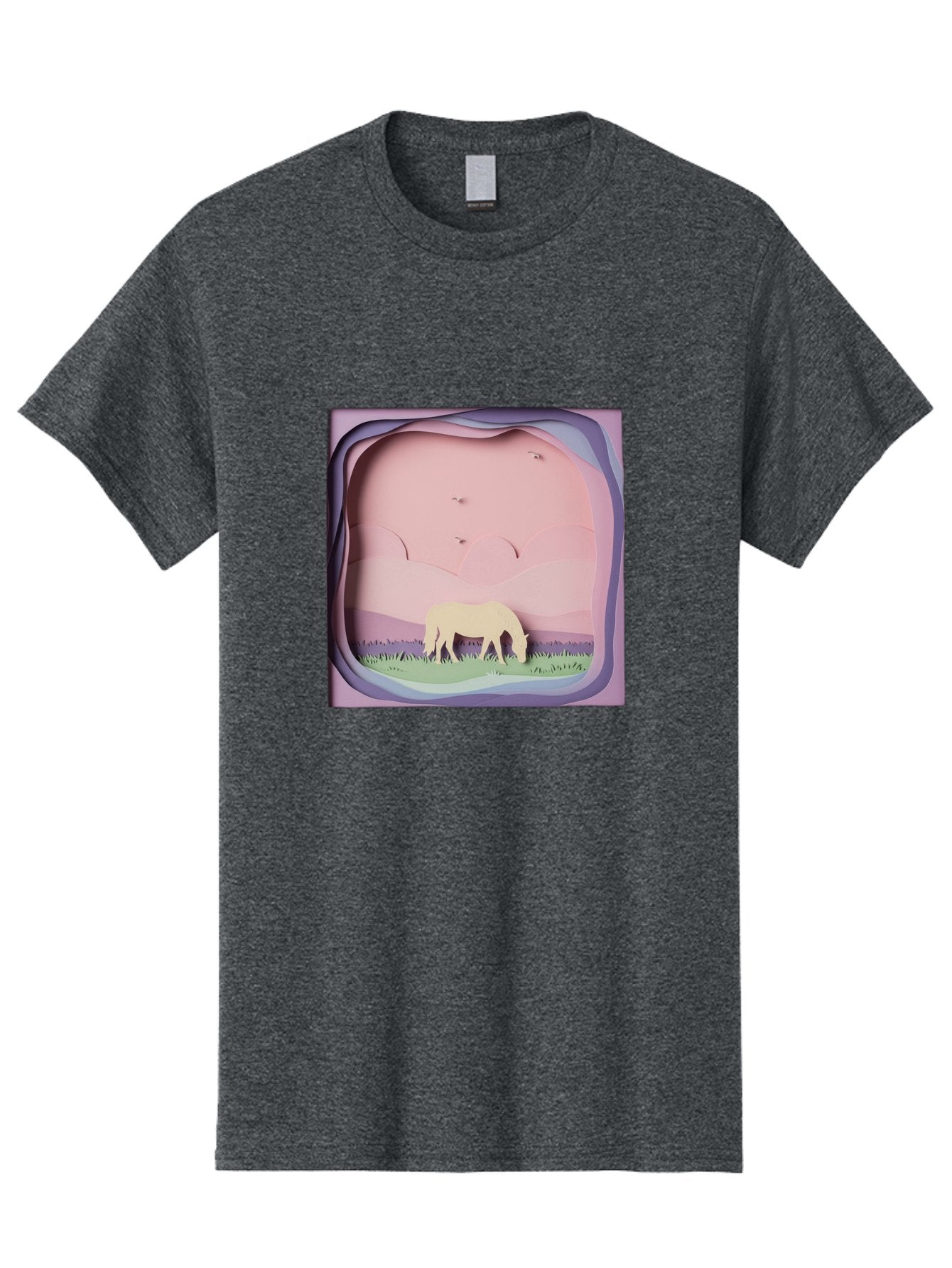 Paper-Cut-Horse Men'S Graphic Tee, 100% Cotton, Comfortable Casual Summer Wear, Machine Washable, Vintage Camera, Old Camera, Antique Camera, Black Camera, Classic Photography, Photography Equipment, Nostalgic Device, Film Camera, Camera Art Bal049 6