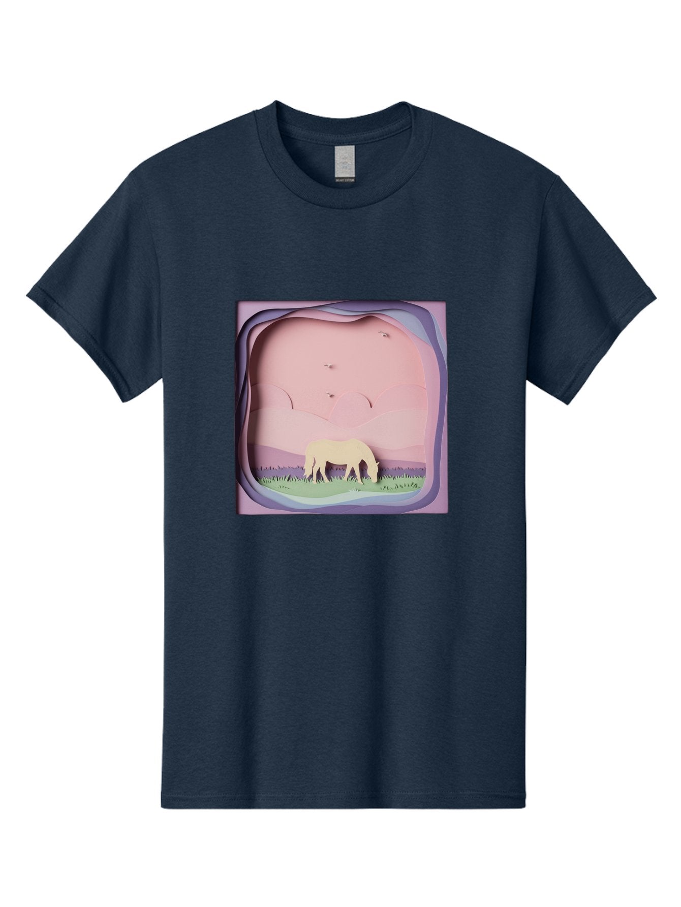 Paper-Cut-Horse Men'S Graphic Tee, 100% Cotton, Comfortable Casual Summer Wear, Machine Washable, Vintage Camera, Old Camera, Antique Camera, Black Camera, Classic Photography, Photography Equipment, Nostalgic Device, Film Camera, Camera Art Bal049 13