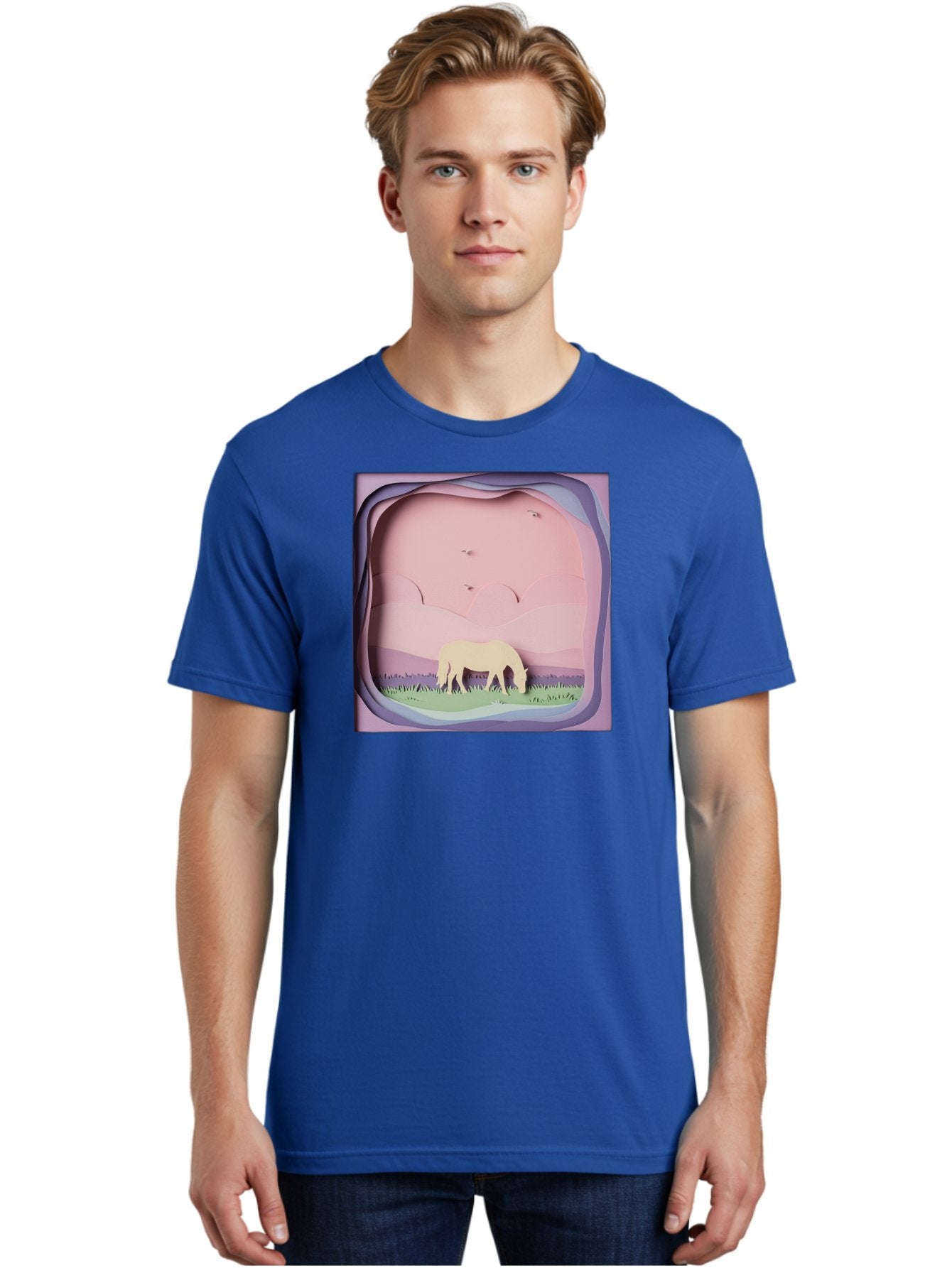 Paper-Cut-Horse Men'S Graphic Tee, 100% Cotton, Comfortable Casual Summer Wear, Machine Washable, Vintage Camera, Old Camera, Antique Camera, Black Camera, Classic Photography, Photography Equipment, Nostalgic Device, Film Camera, Camera Art Bal049 25